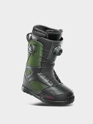 Сноуборд  обувки ThirtyTwo Stw Double Boa Wmn (black/green)