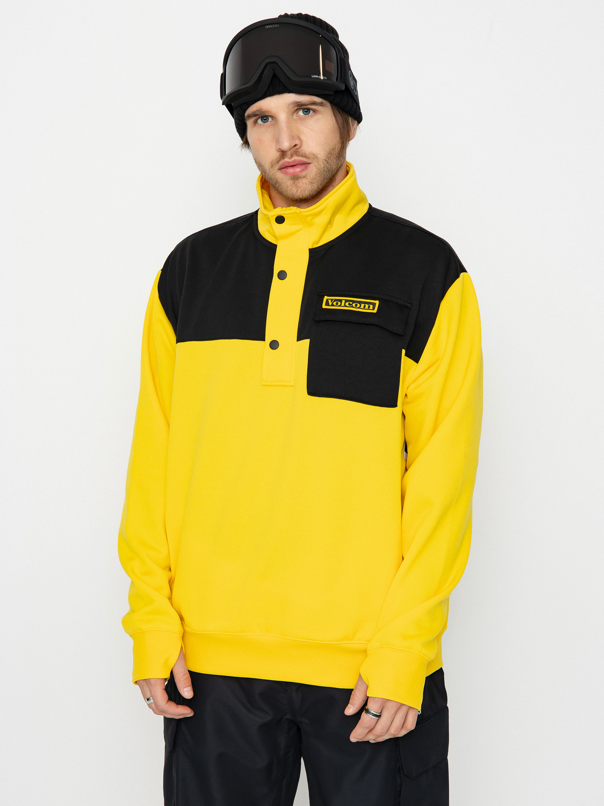 Термо суитшърти Volcom She 2 HD (bright yellow)