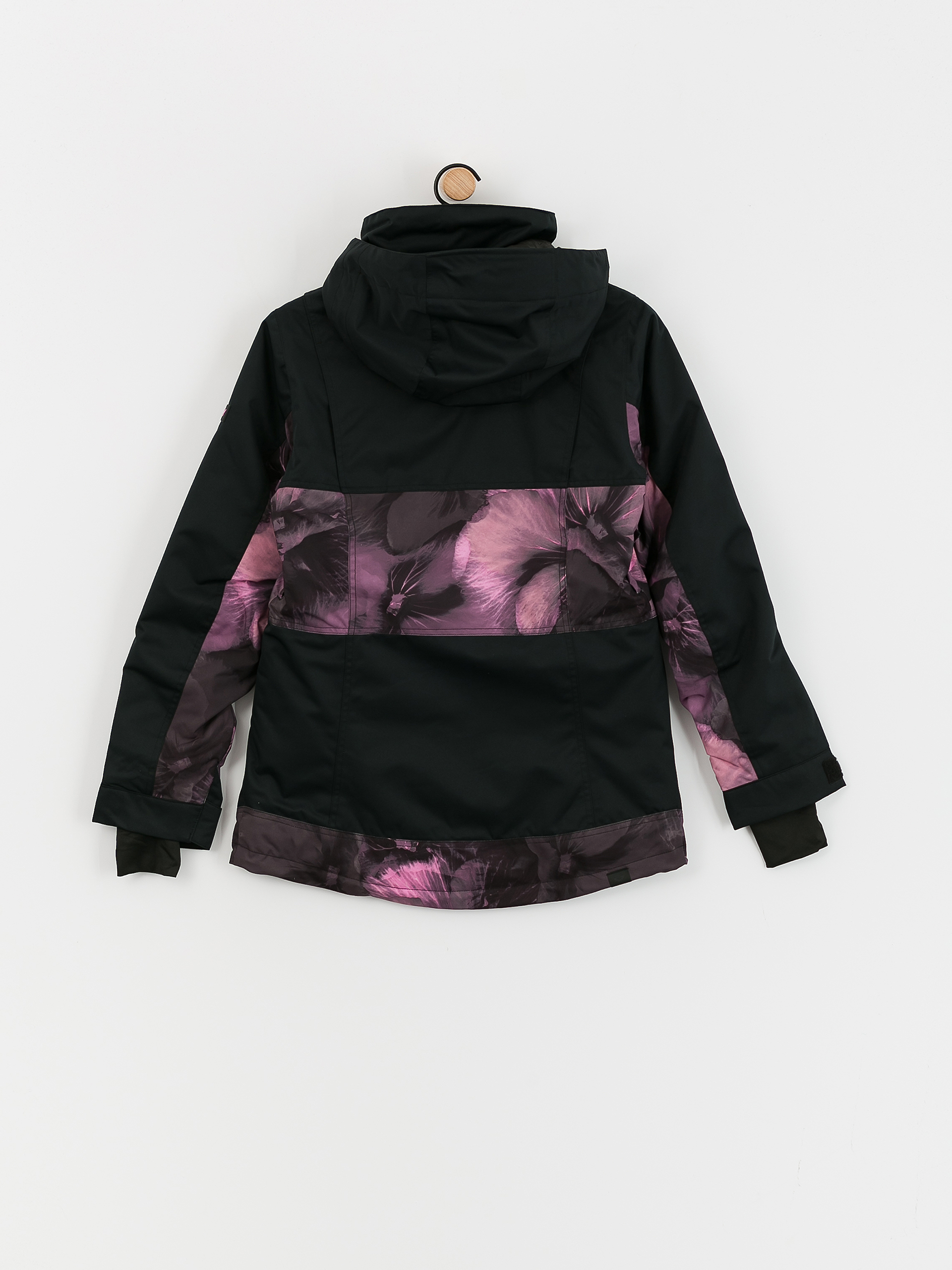 Дамска Сноуборд яке Roxy Presence Parka (true black pansy pansy)