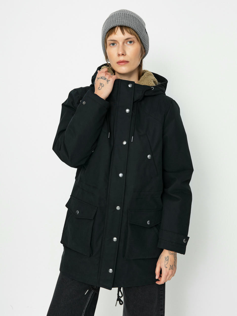 Яке Volcom Walk On By 5K Parka Wmn (black)