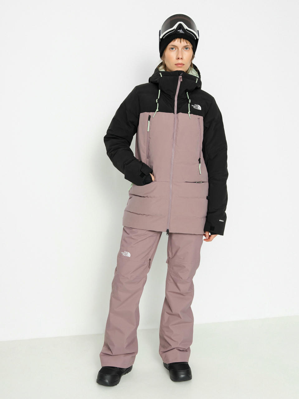 Сноуборд яке The North Face Pallie Wmn (fawn grey/tnf black)