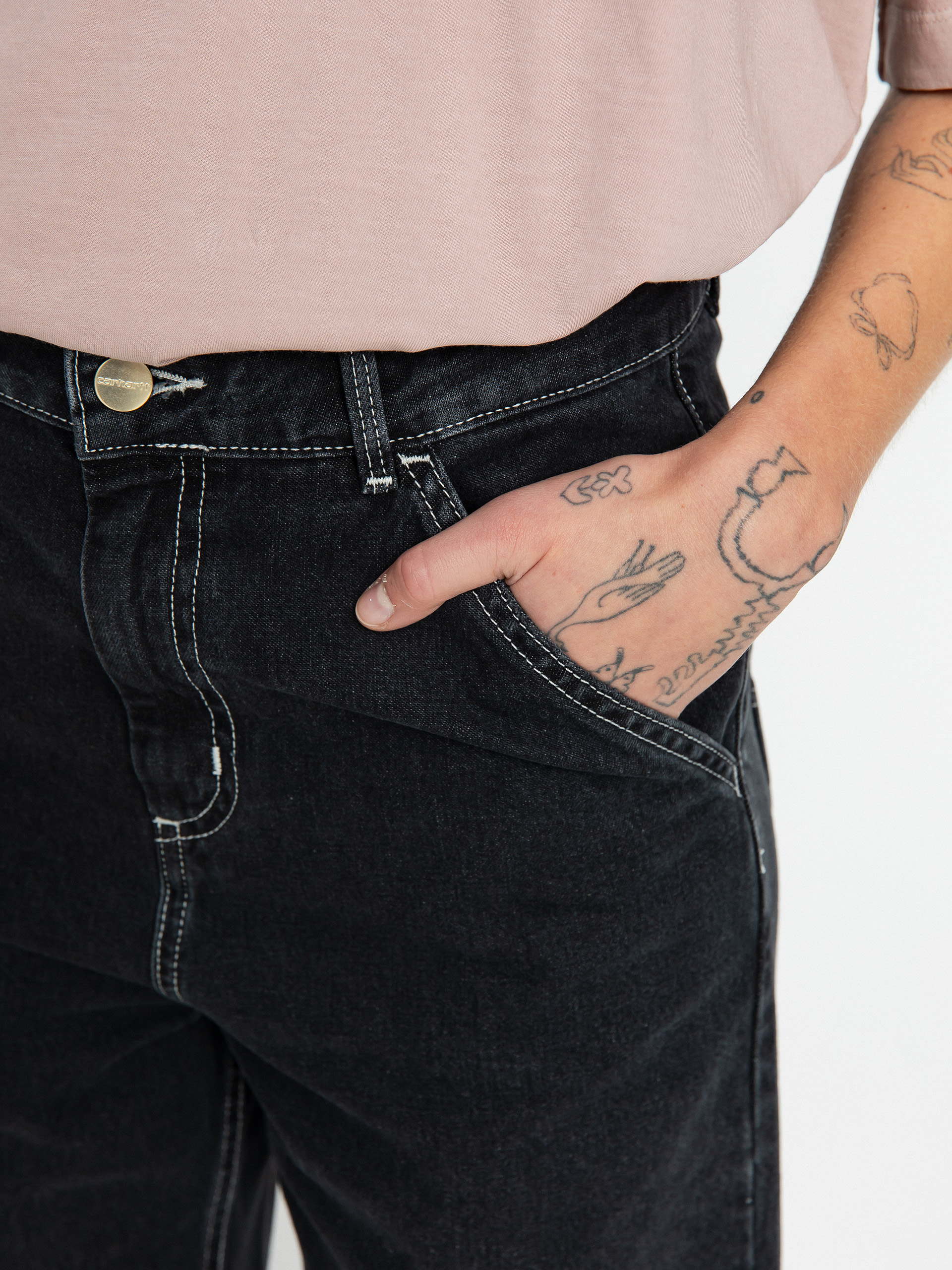 Панталони Carhartt WIP Simple Wmn (black)