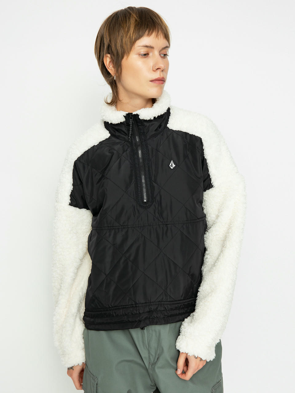 Сноуборд яке Volcom Ferron Pullover Wmn (moonbeam)