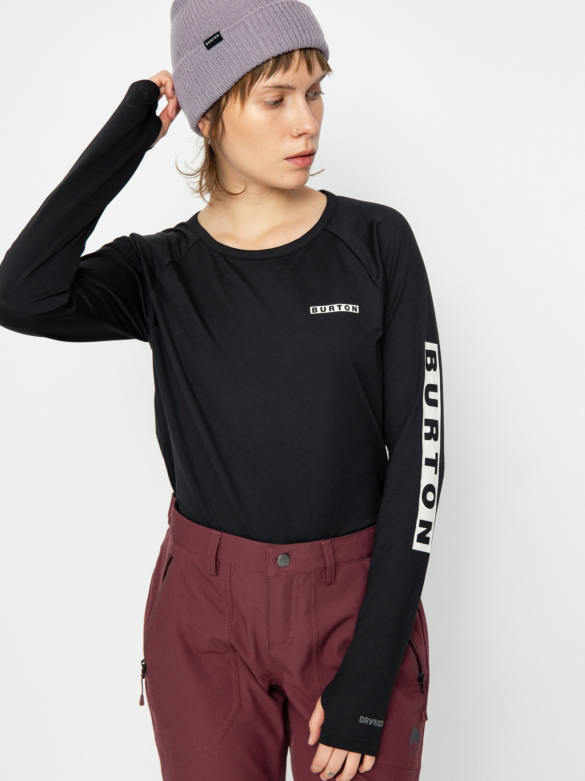 Burton Блузи Roadie Base Layer Tech Wmn (true black)