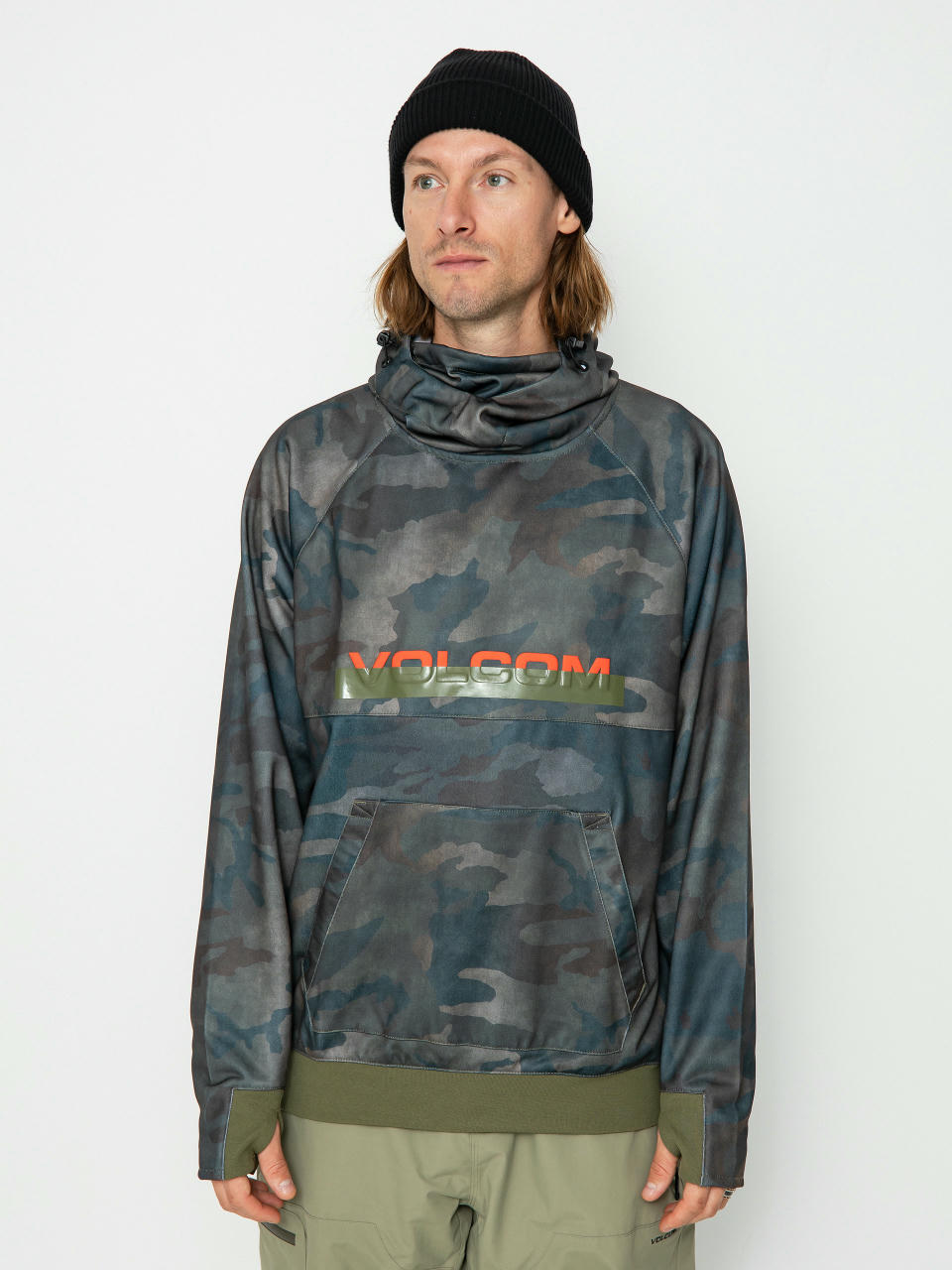 Мъжка Термо суитшърти Volcom Hydro Riding HD (cloudwash camo)