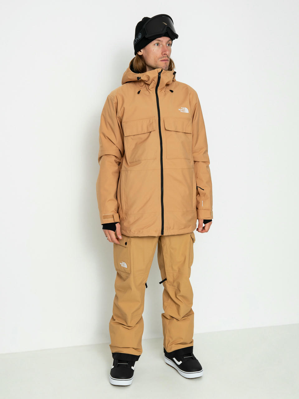 Сноуборд яке The North Face Fourbarrel Triclimate (almond butter/tnf black)