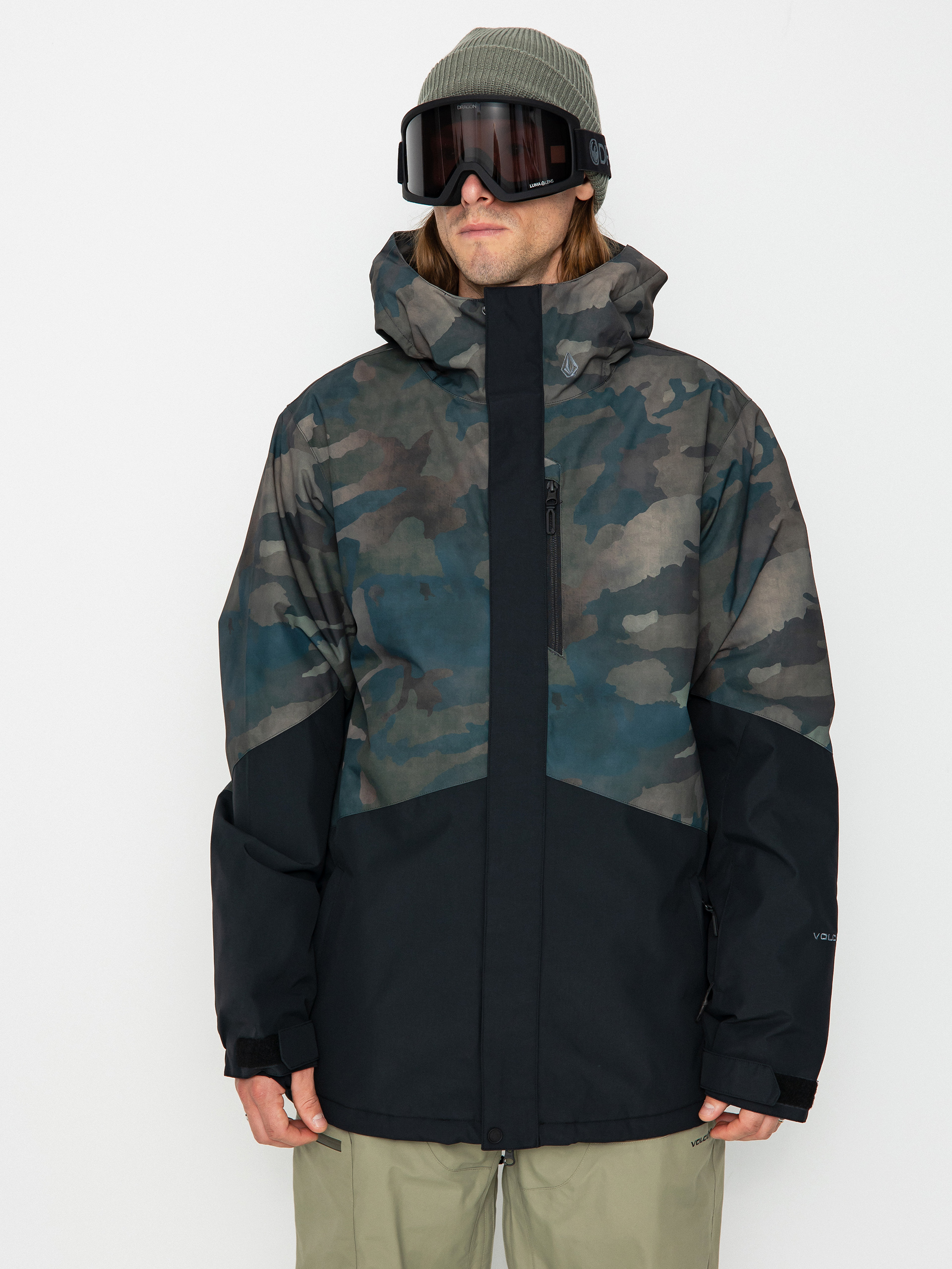 Мъжка Сноуборд яке Volcom Vcolp Ins (cloudwash camo)