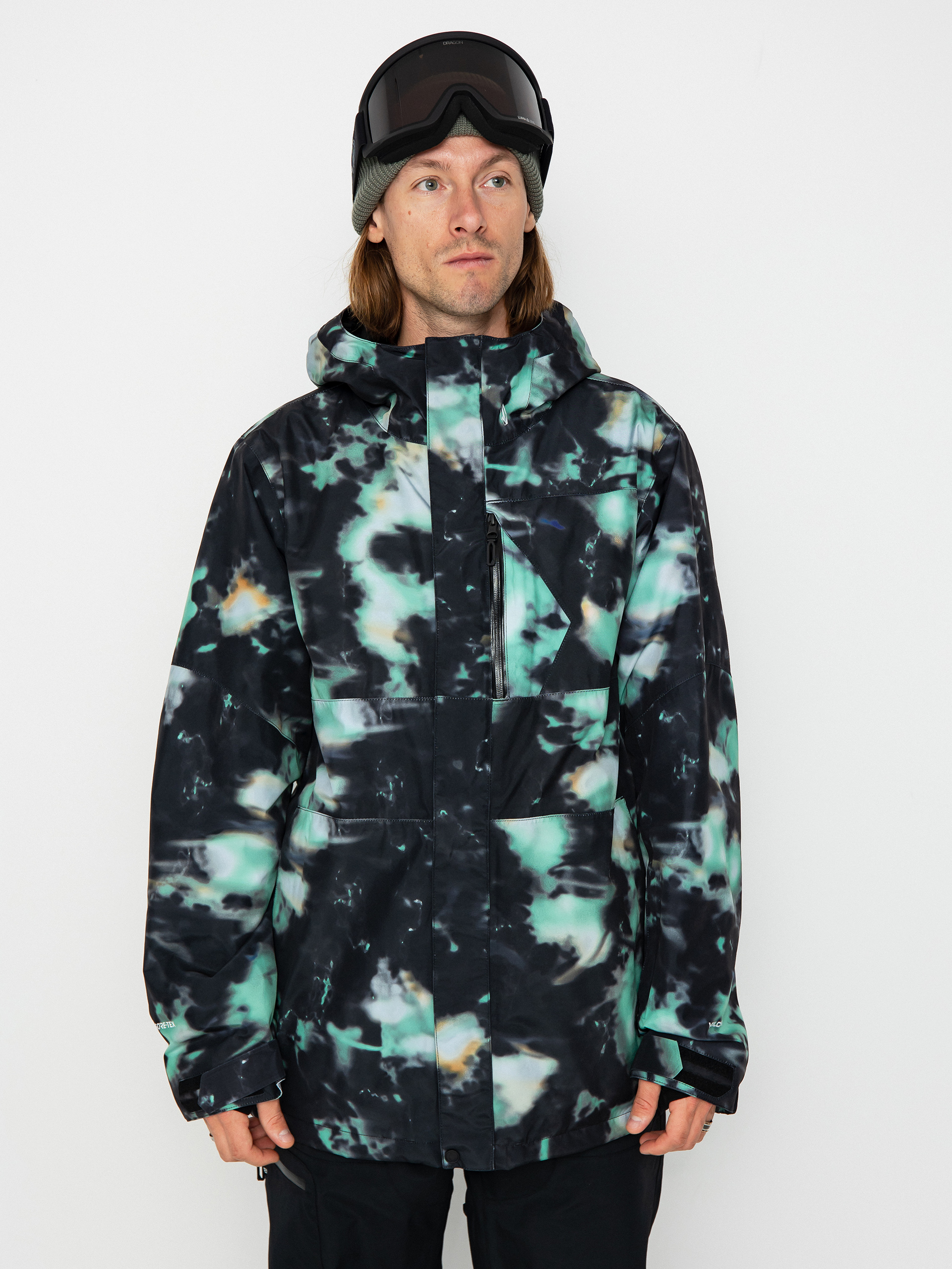 Мъжка Сноуборд яке Volcom L Gore Tex (spritz black)