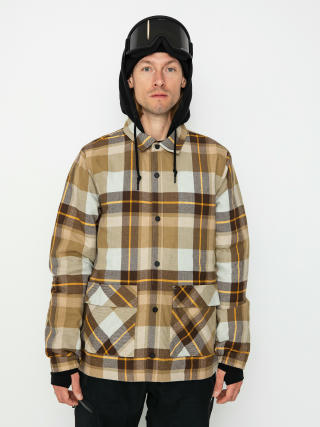 Сноуборд яке Volcom Ins Riding Flannel (khakiest)