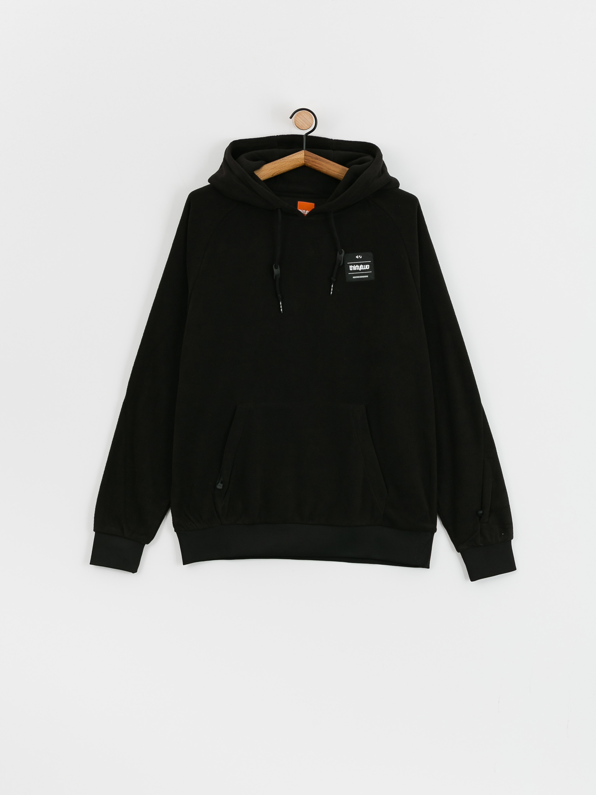 Суитшърт с качулка ThirtyTwo Rest Stop (black)