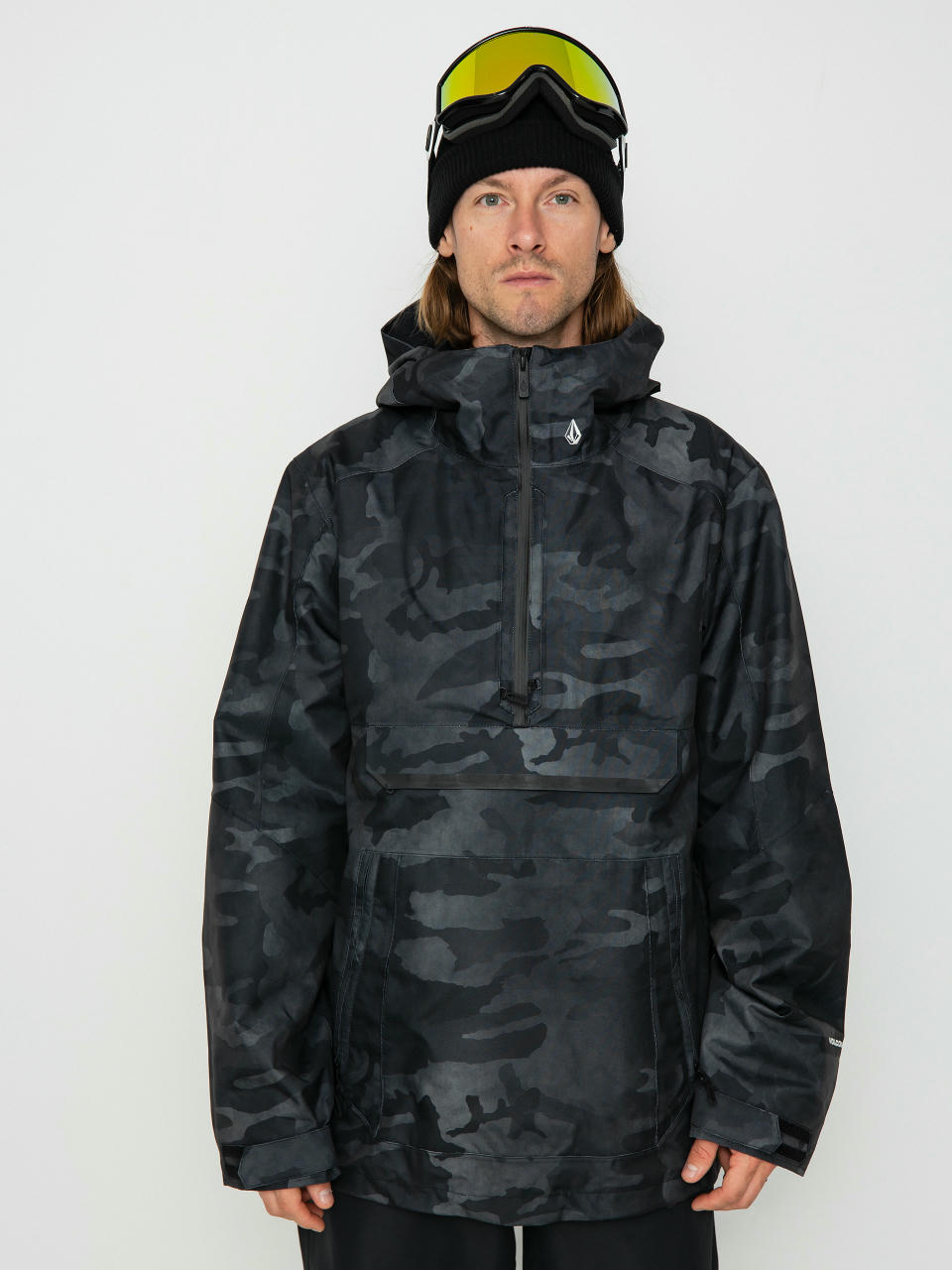 Сноуборд яке Volcom Brighton Pullover (black camo)