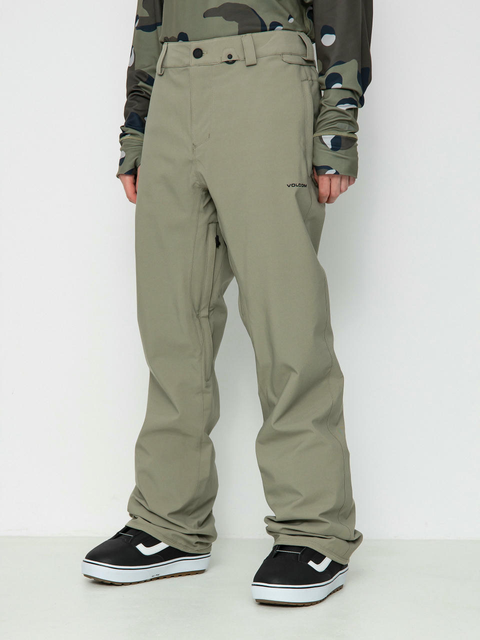 Мъжко Сноуборд панталони Volcom Freakin Snow Chino (light military)