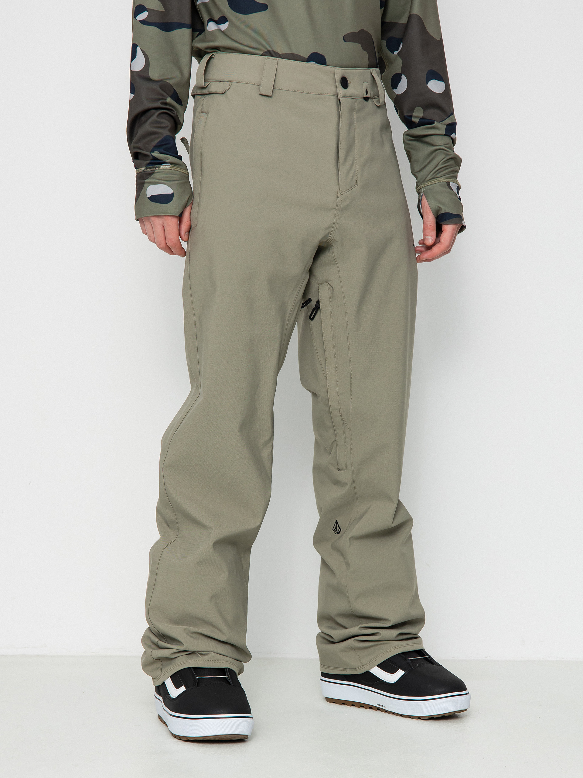 Мъжко Сноуборд панталони Volcom Freakin Snow Chino (light military)