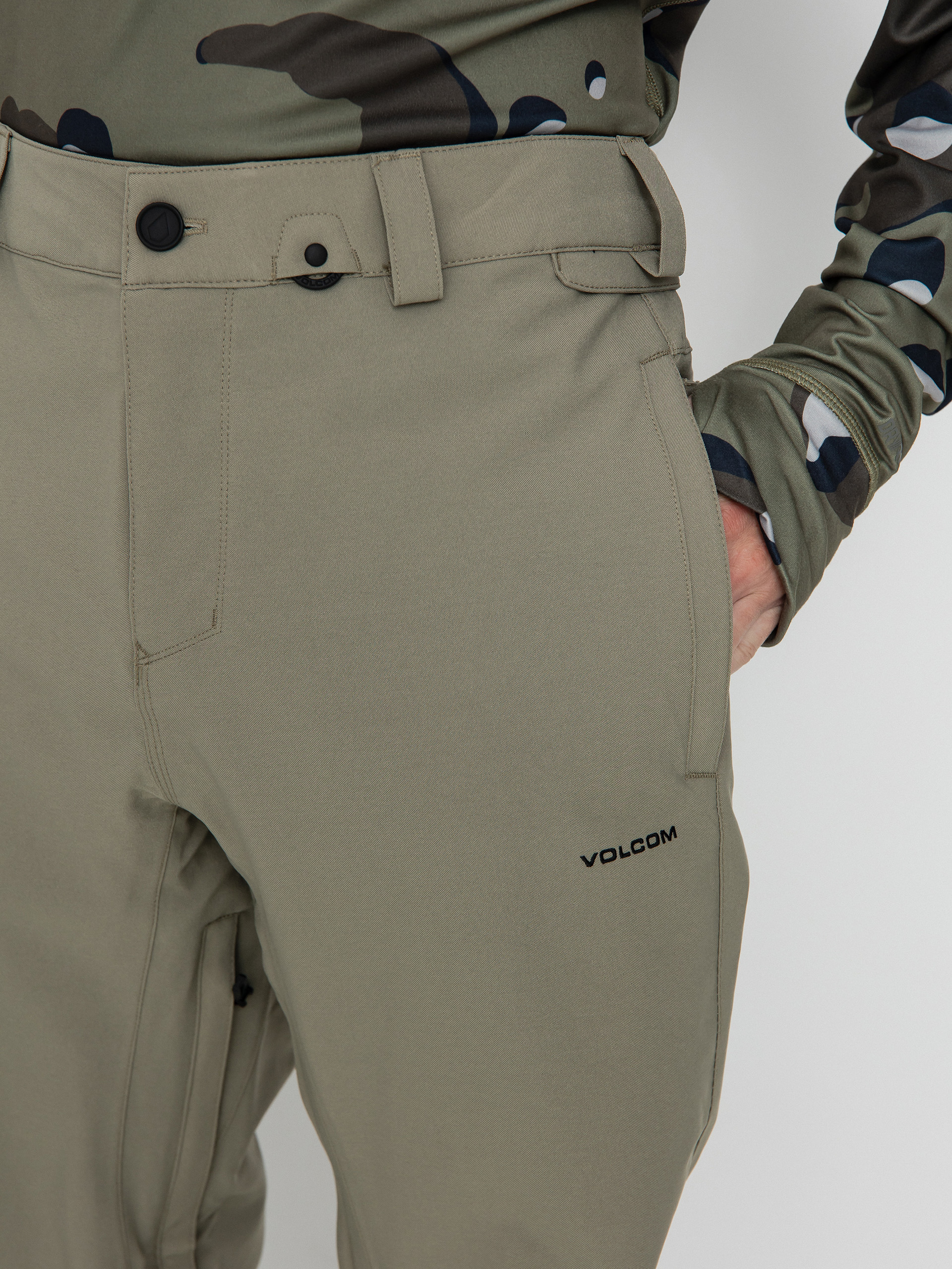 Мъжко Сноуборд панталони Volcom Freakin Snow Chino (light military)