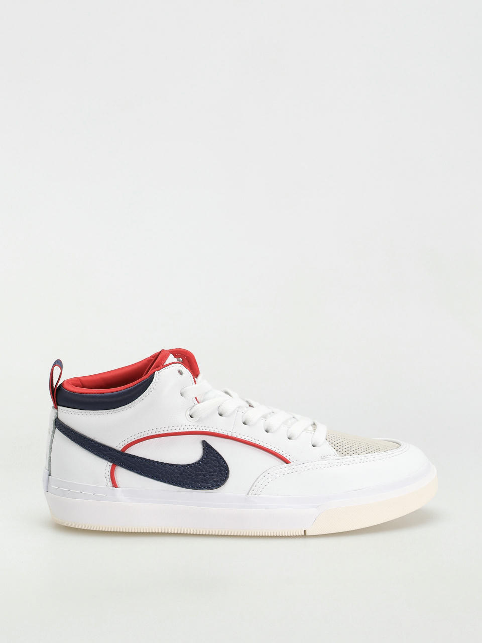 Обувки Nike SB React Leo Premium (white/midnight navy university red white)