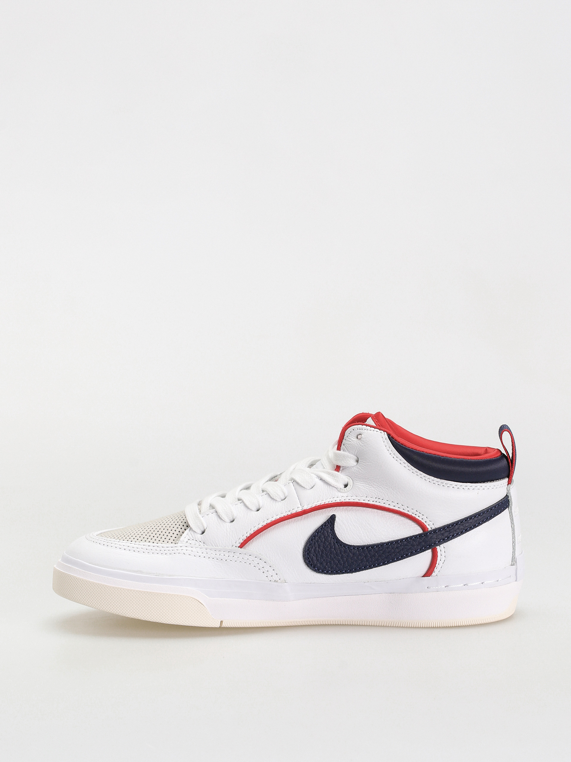Обувки Nike SB React Leo Premium (white/midnight navy university red white)