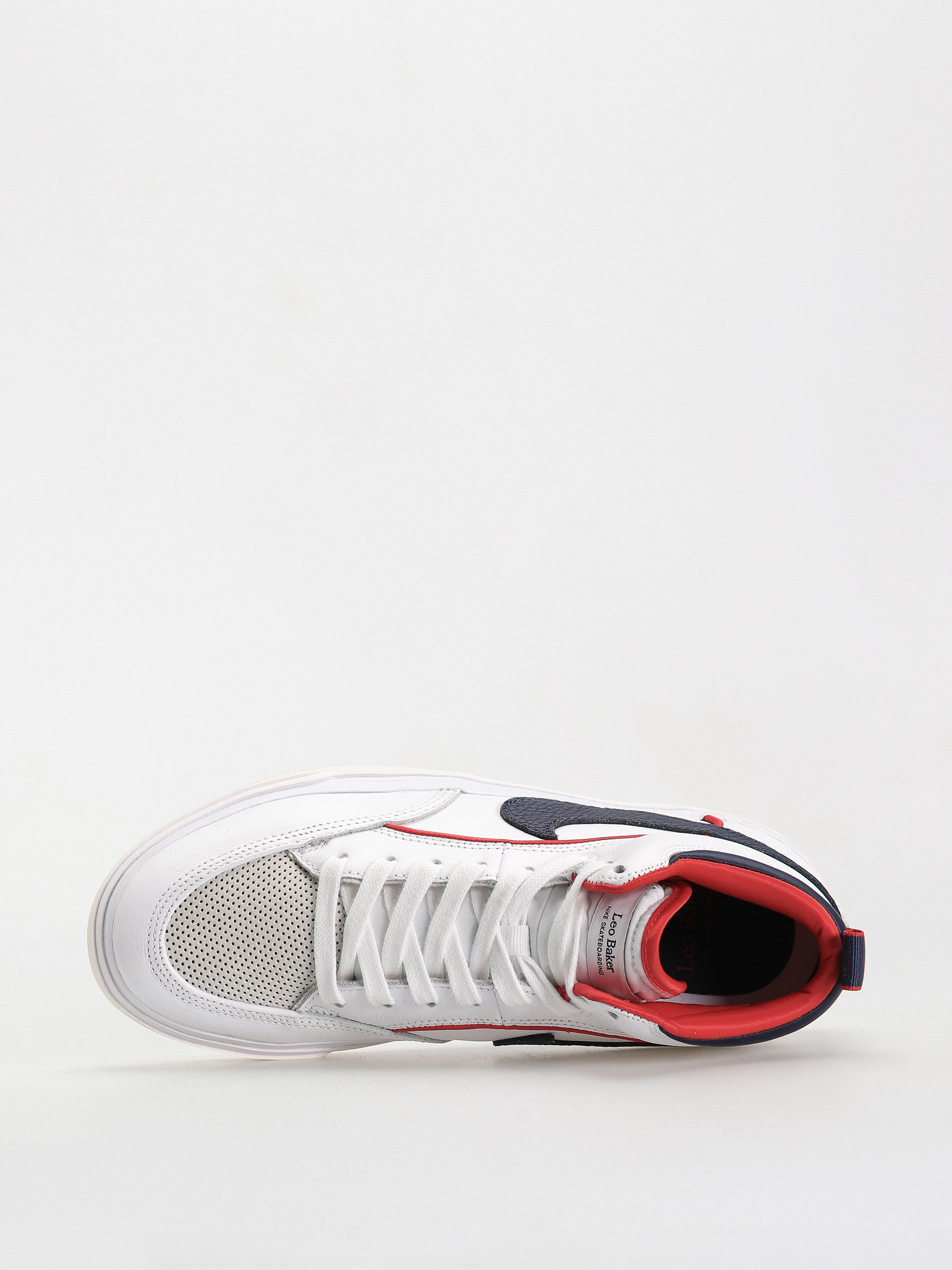 Обувки Nike SB React Leo Premium (white/midnight navy university red white)