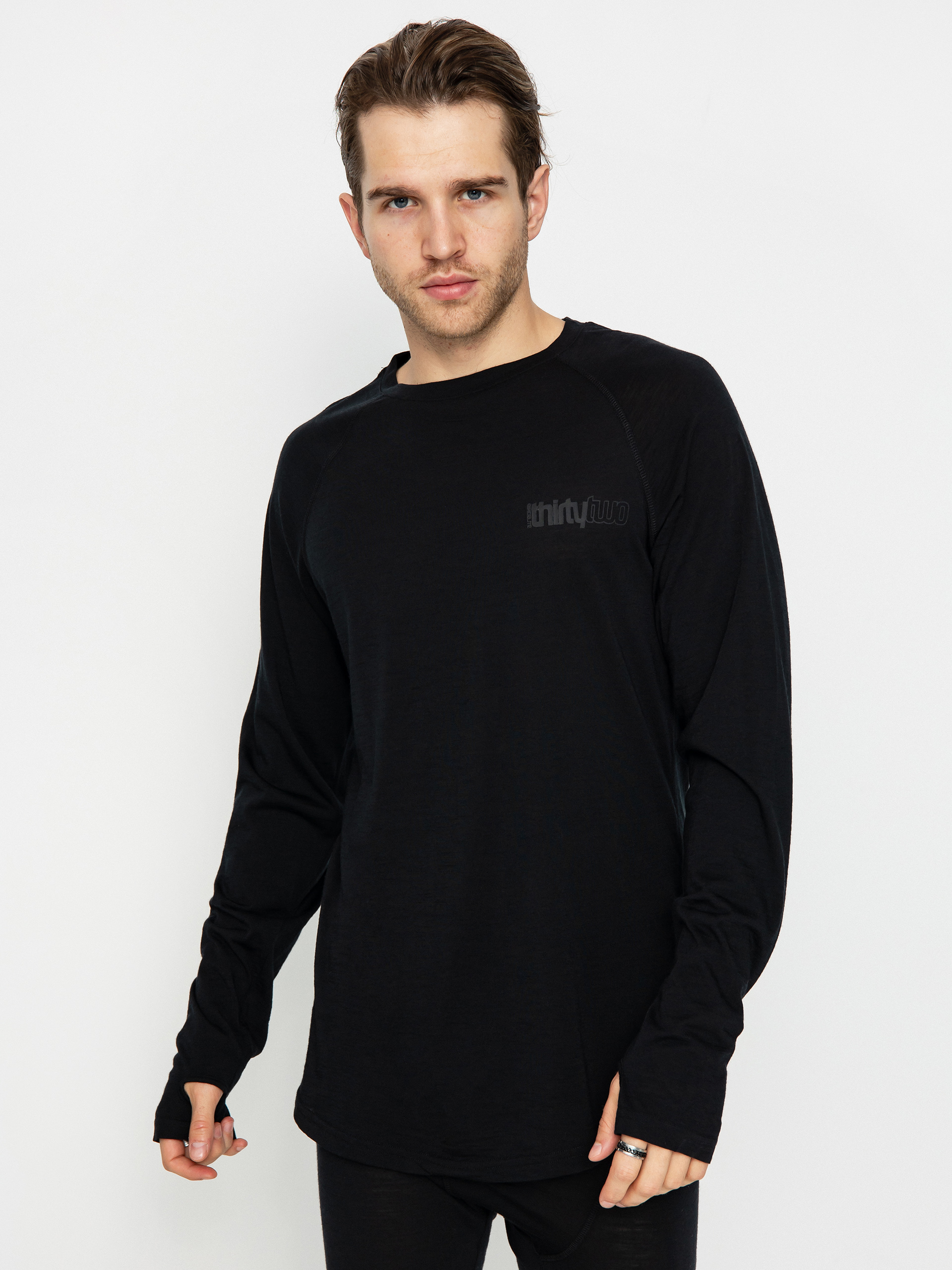 Бельо ThirtyTwo Ridelite Merino Ls (black/black)