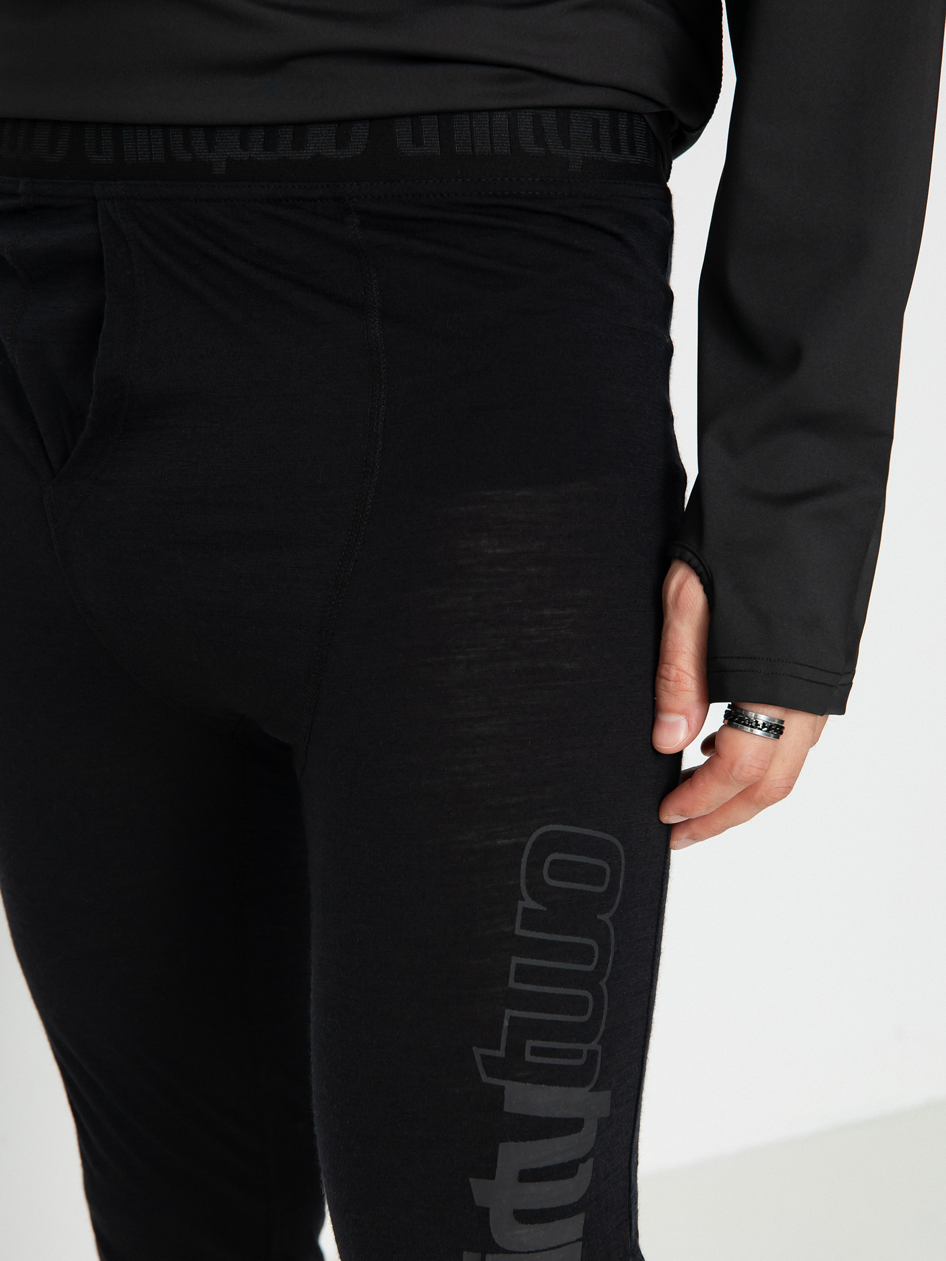 Бельо ThirtyTwo Ridelite Merino (black/black)