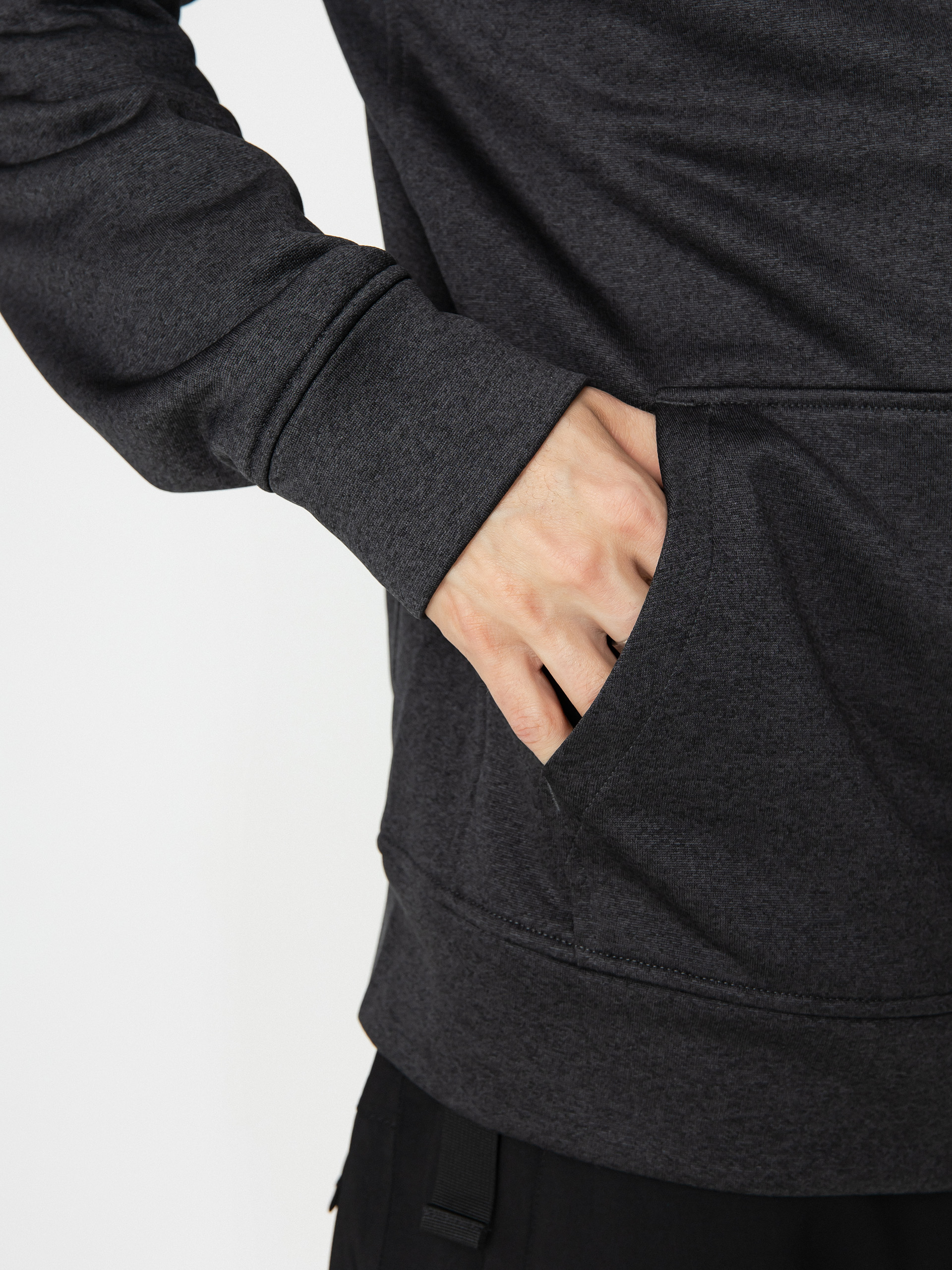 Суитшърт с качулка Burton Oak ZHD (true black heather)