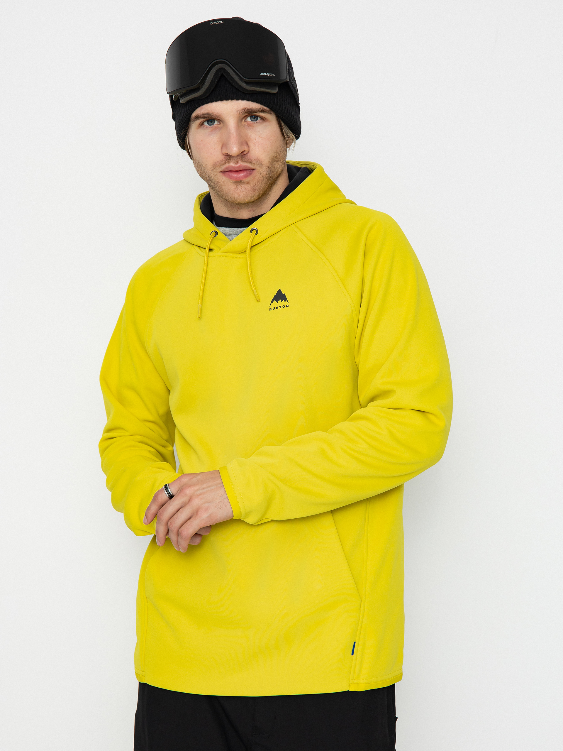 Суитшърт с качулка Burton Crown Weatherproof HD (sulfur)