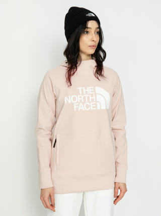 Суитшърт с качулка The North Face Tekno HD Wmn (pink moss)