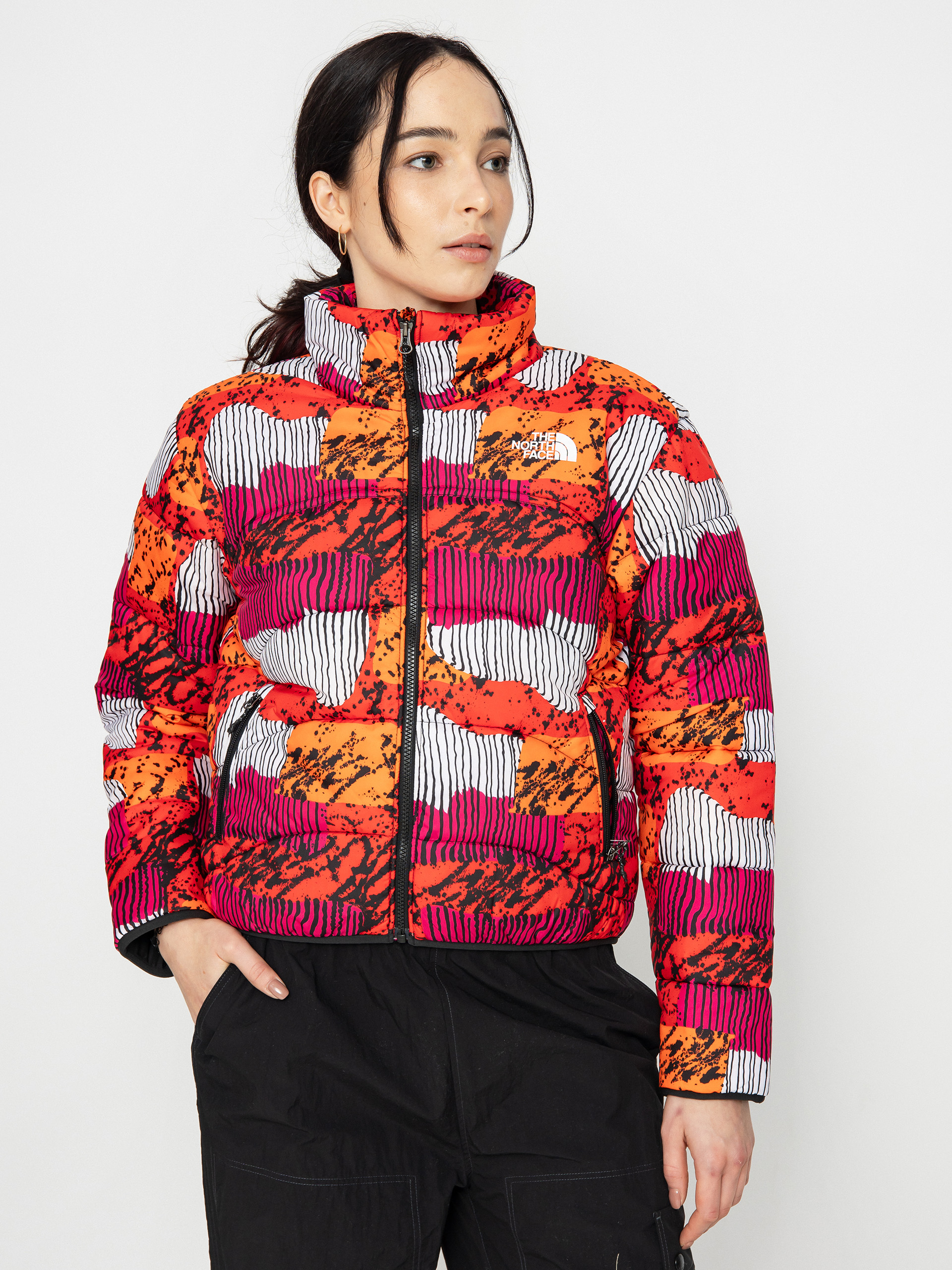 Яке The North Face Tnf 2000 Wmn (fiery red abstr ysmt pt)