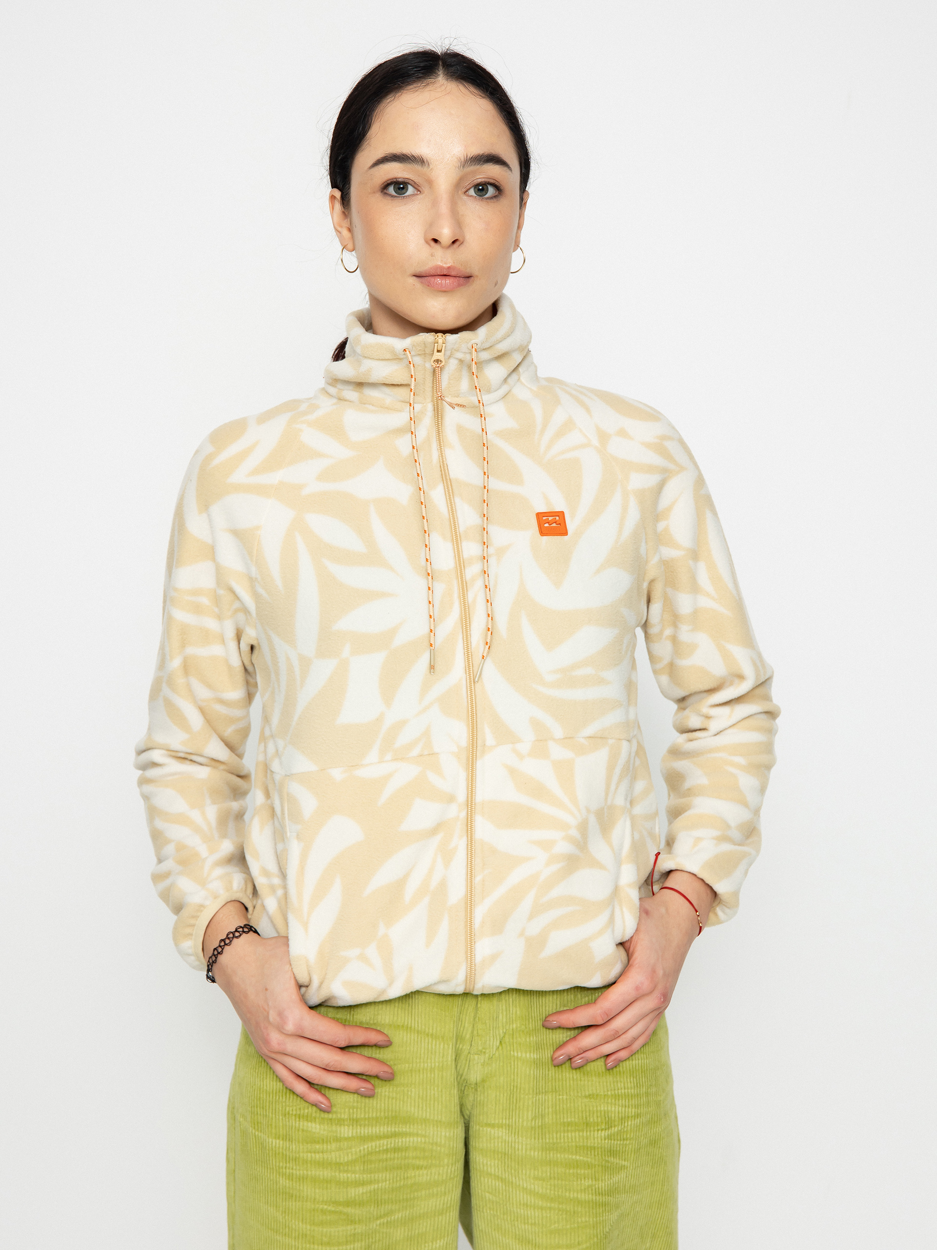 Поларени суитшърти Billabong Boundary Zip Lite Wmn (oat)