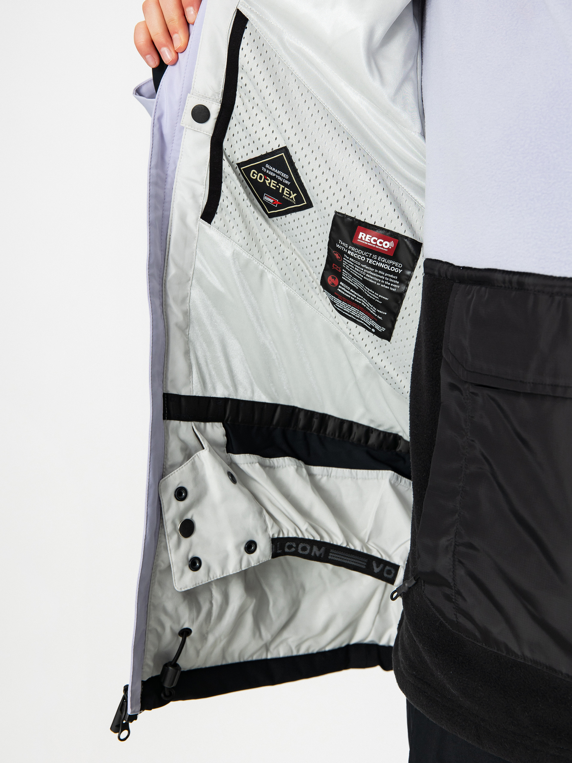 Дамска Сноуборд яке Volcom 3D Stretch Gore (lilac ash)