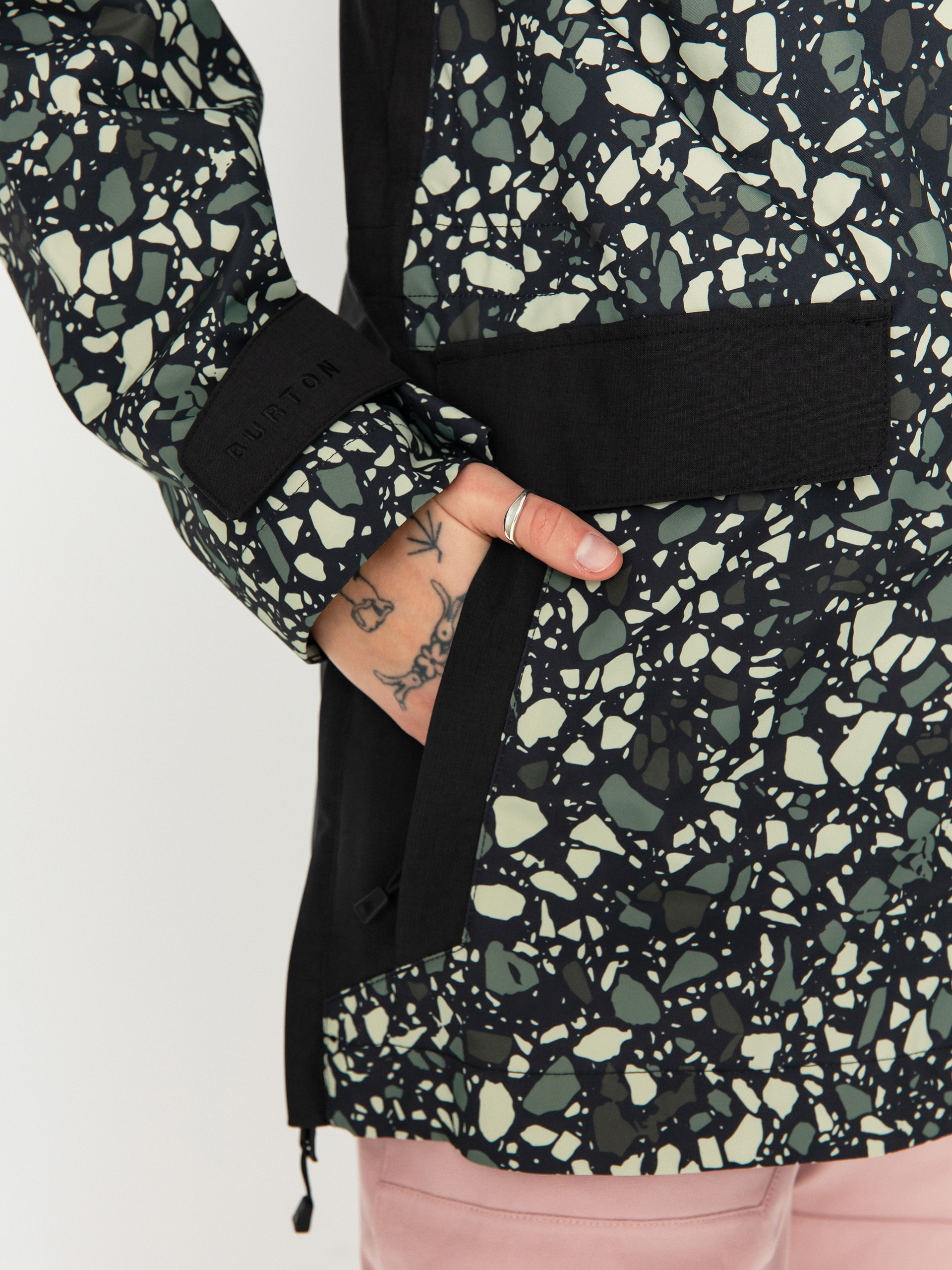 Дамска Сноуборд яке Burton Lalik (sediment/true black)