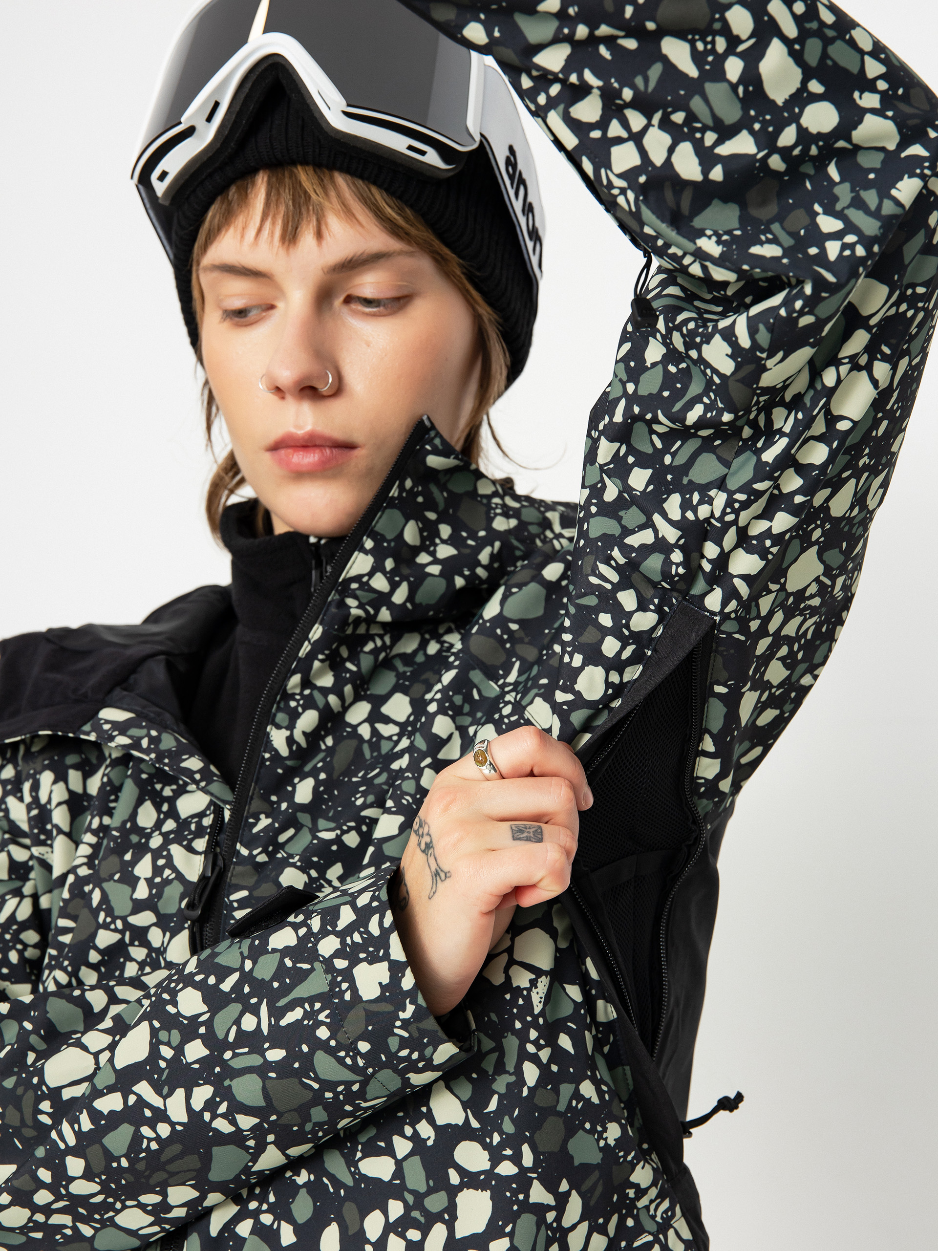 Дамска Сноуборд яке Burton Lalik (sediment/true black)