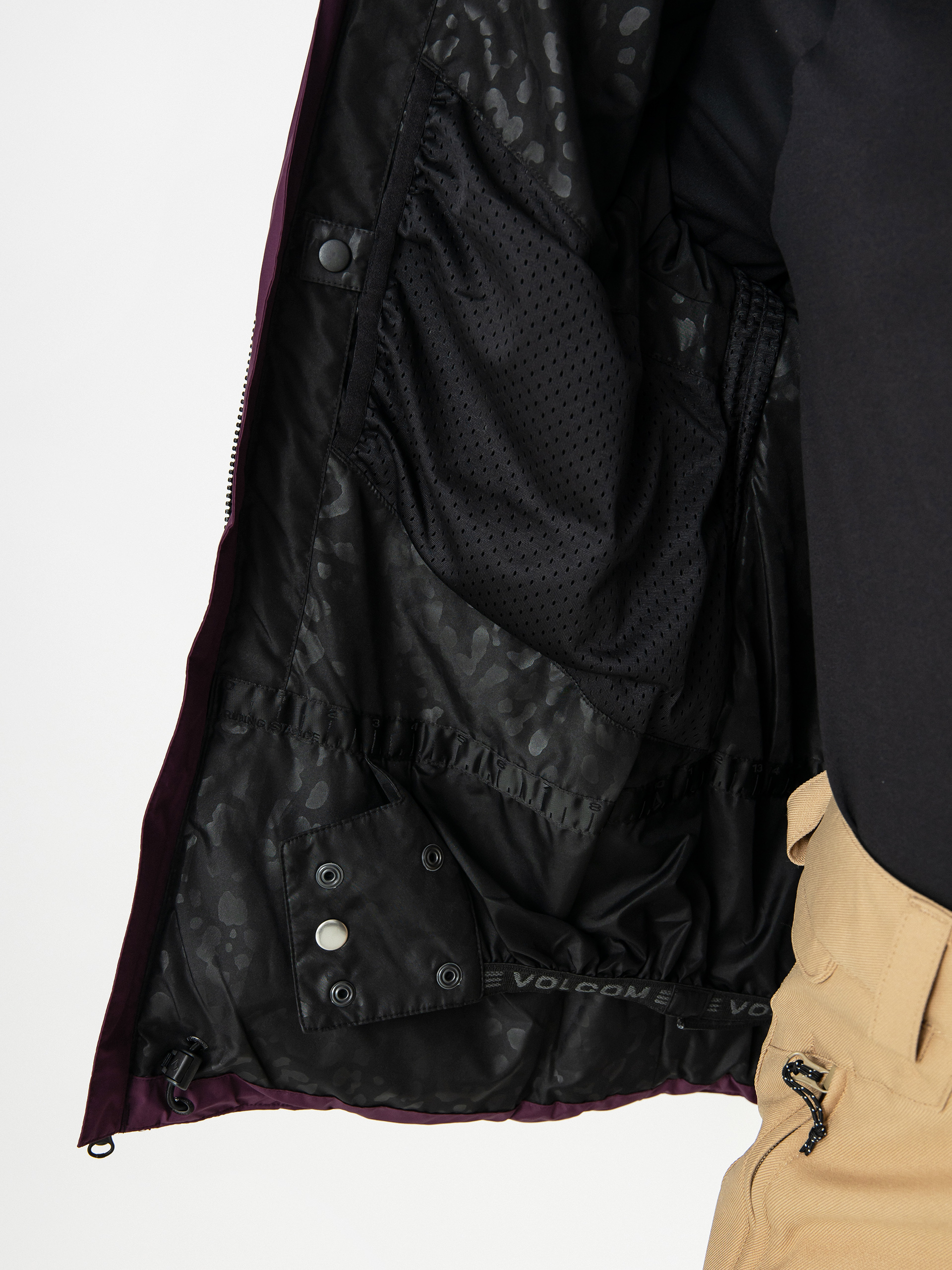 Дамска Сноуборд яке Volcom Puffleup (blackberry)