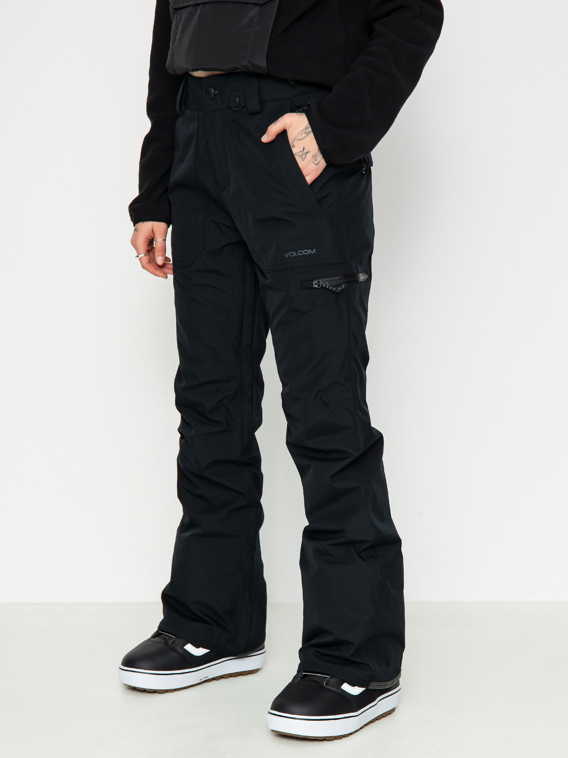 Дамско Сноуборд панталони Volcom Knox Ins Gore Tex (black)