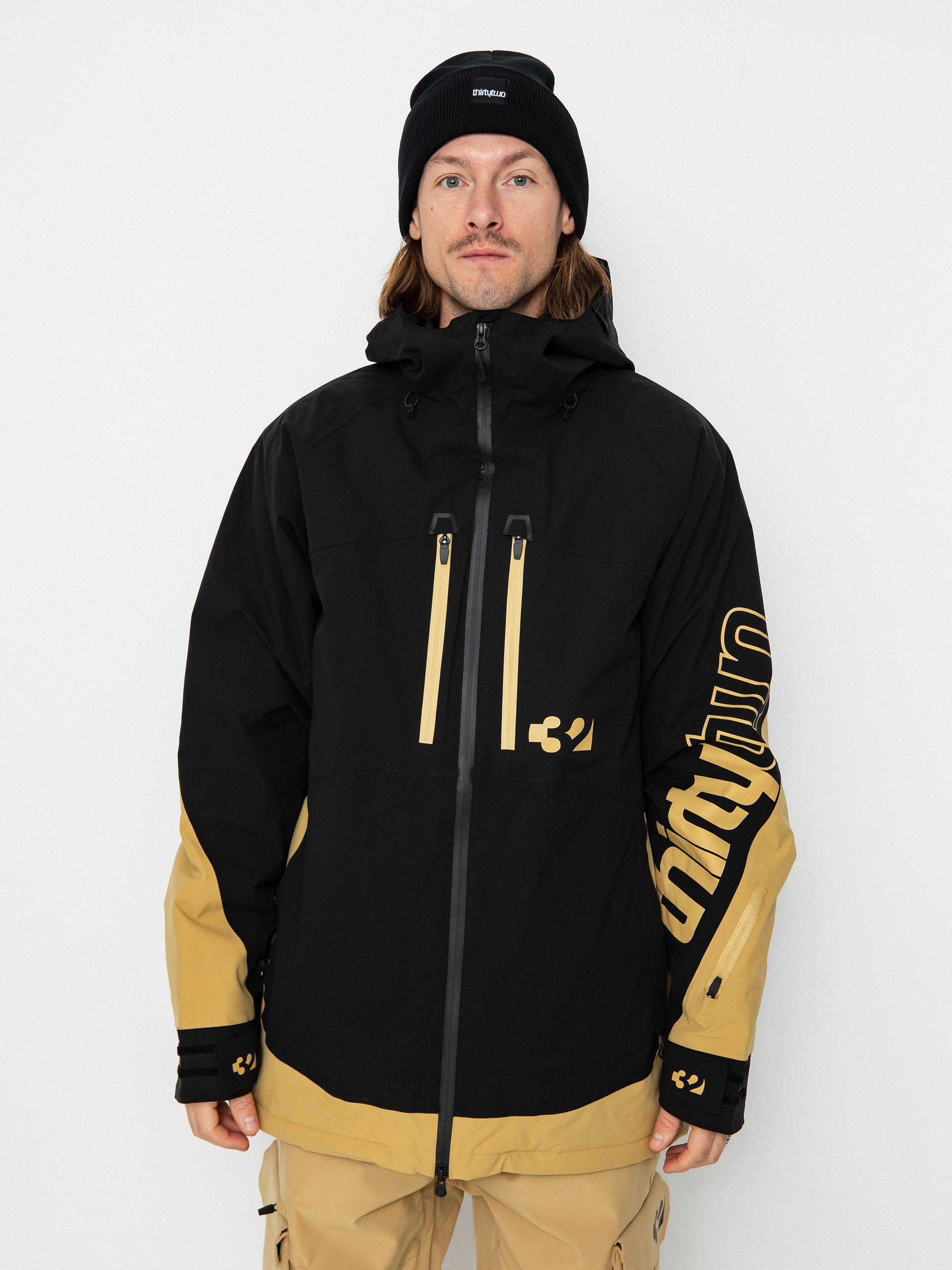 Мъжка Сноуборд яке ThirtyTwo Lashed Insulated (black/tan)