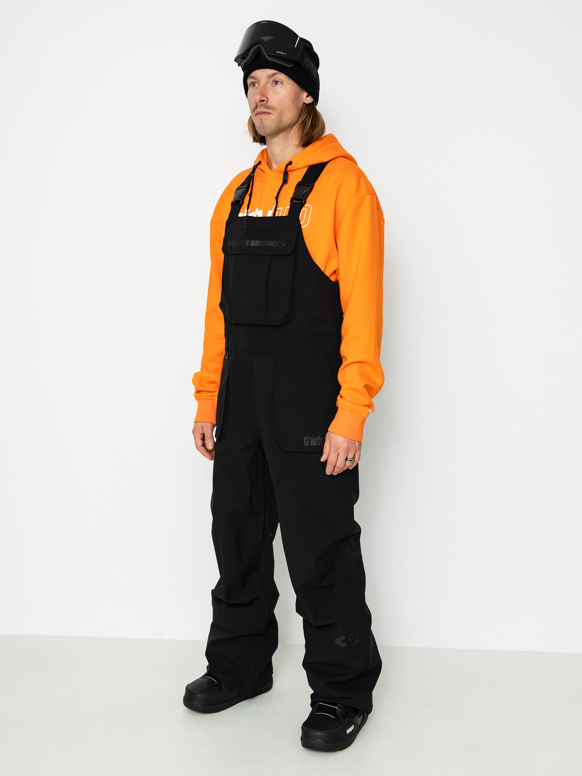 Сноуборд панталони ThirtyTwo Basement Bib (black)