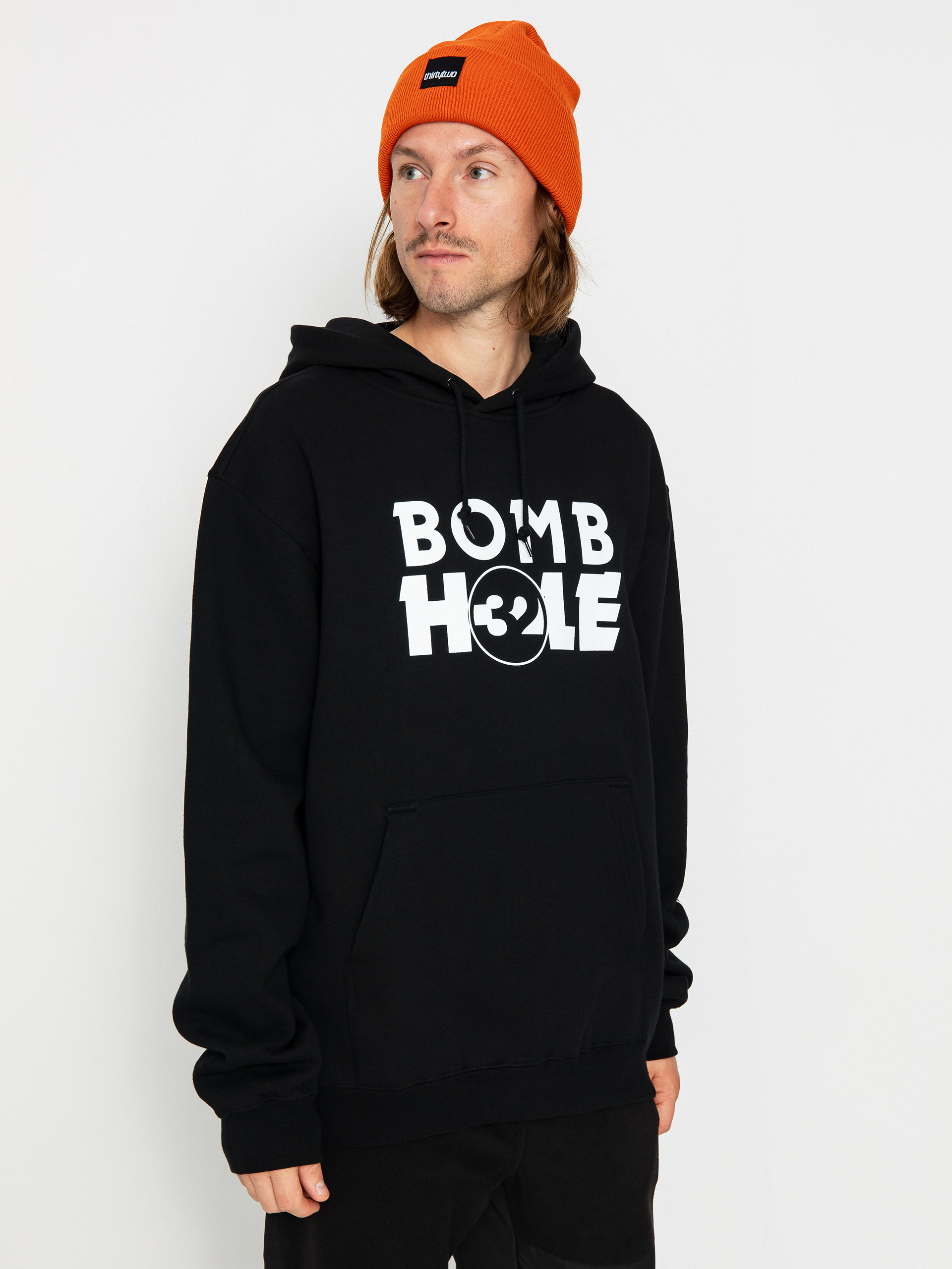 Суитшърт с качулка ThirtyTwo Bombhole (black)