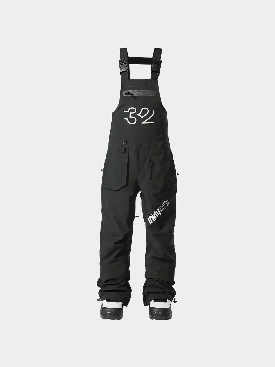 Сноуборд панталони ThirtyTwo Youth Basement Bib JR (black)