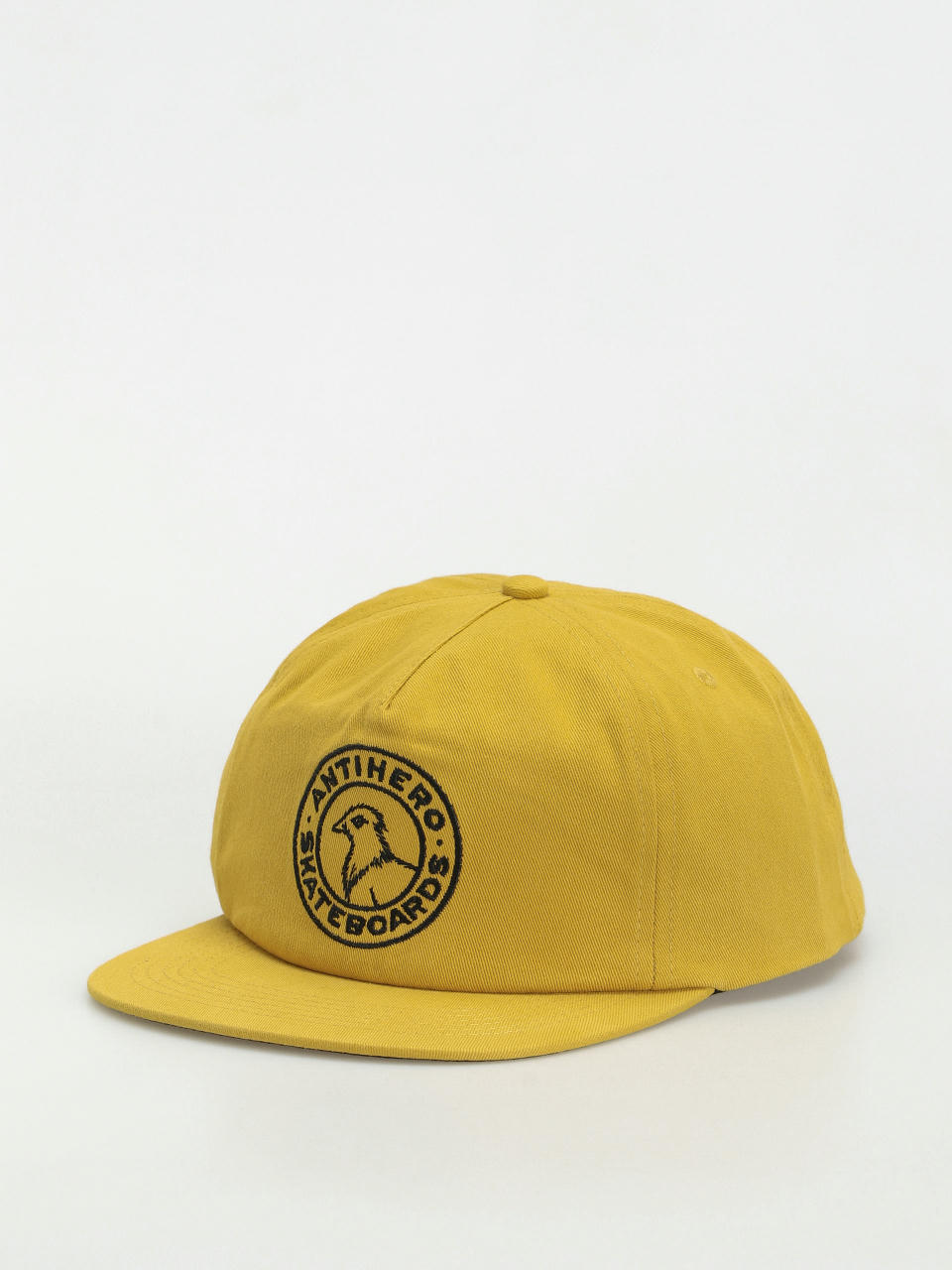 Шапка с козирка Antihero Adj Bsc Pigeon Rd Snapback (mustard)