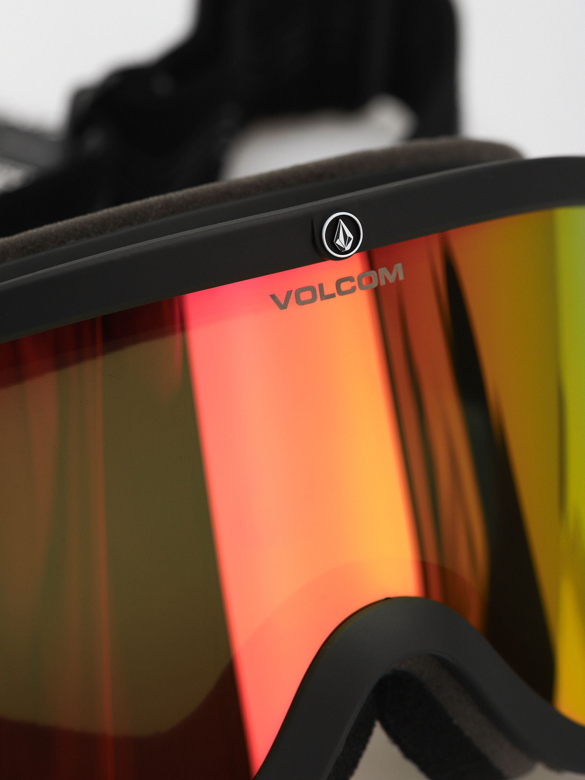 Сноуборд очила Volcom Footprints (matte black stone/red chrome+bl yellow)