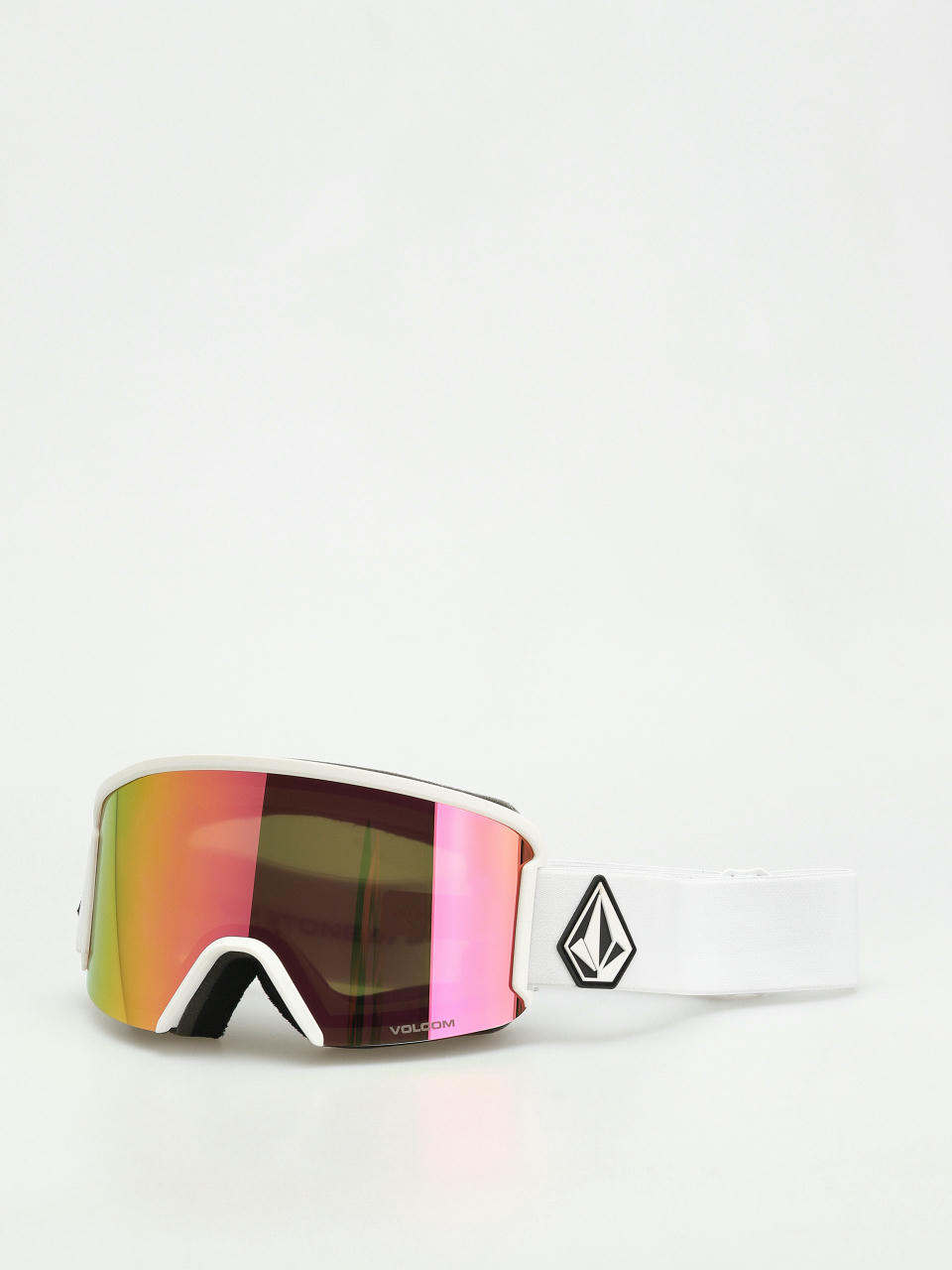 Сноуборд очила Volcom Garden (matte white/pink chrome+bl yellow)