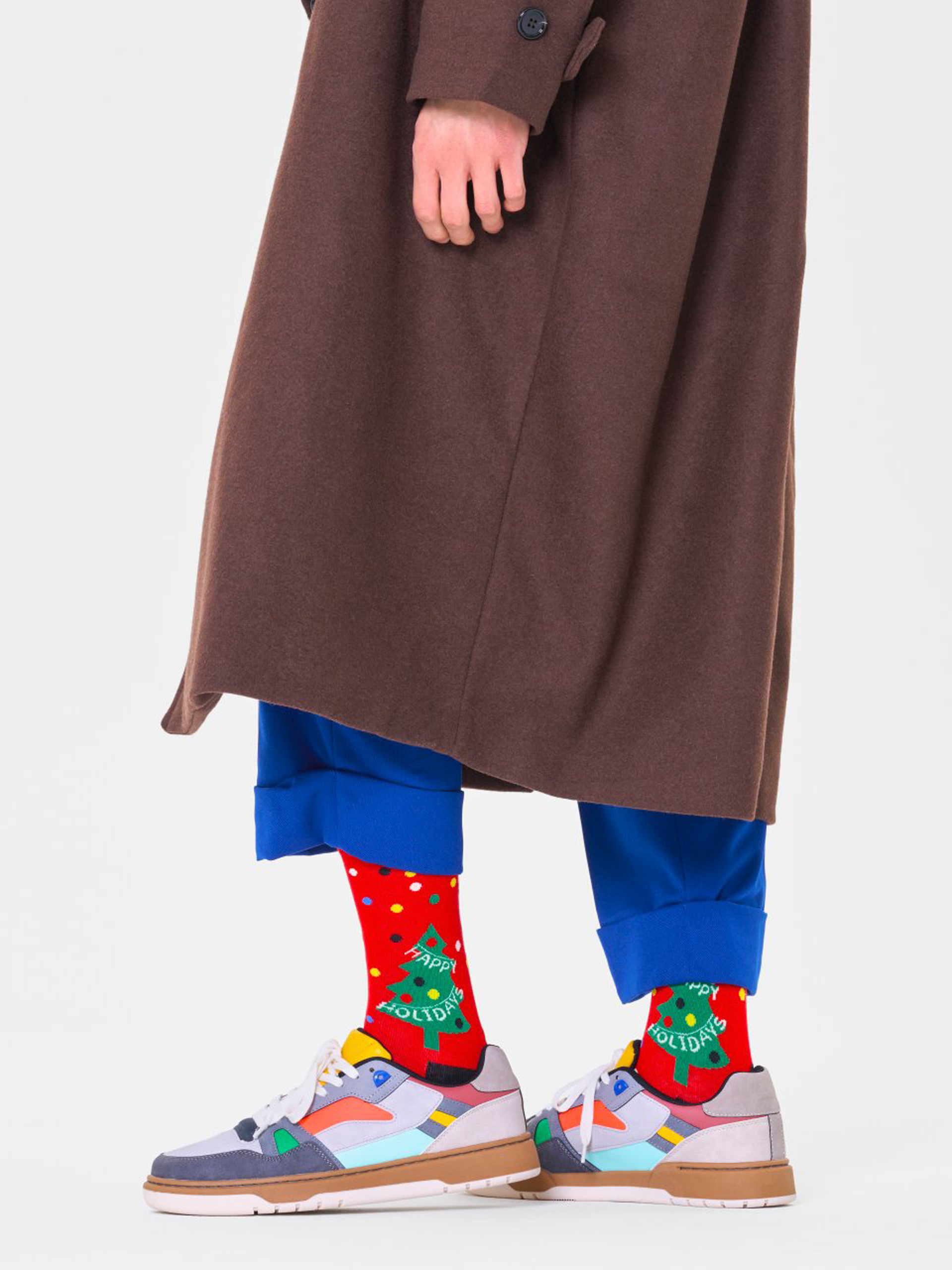 Чорапи Happy Socks Happy Holidays (red)
