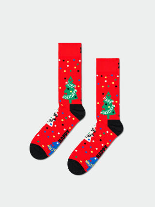 Чорапи Happy Socks Happy Holidays (red)