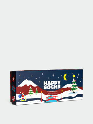 Чорапи Happy Socks 4 Pack Santa's Workshops Gift Set (green)