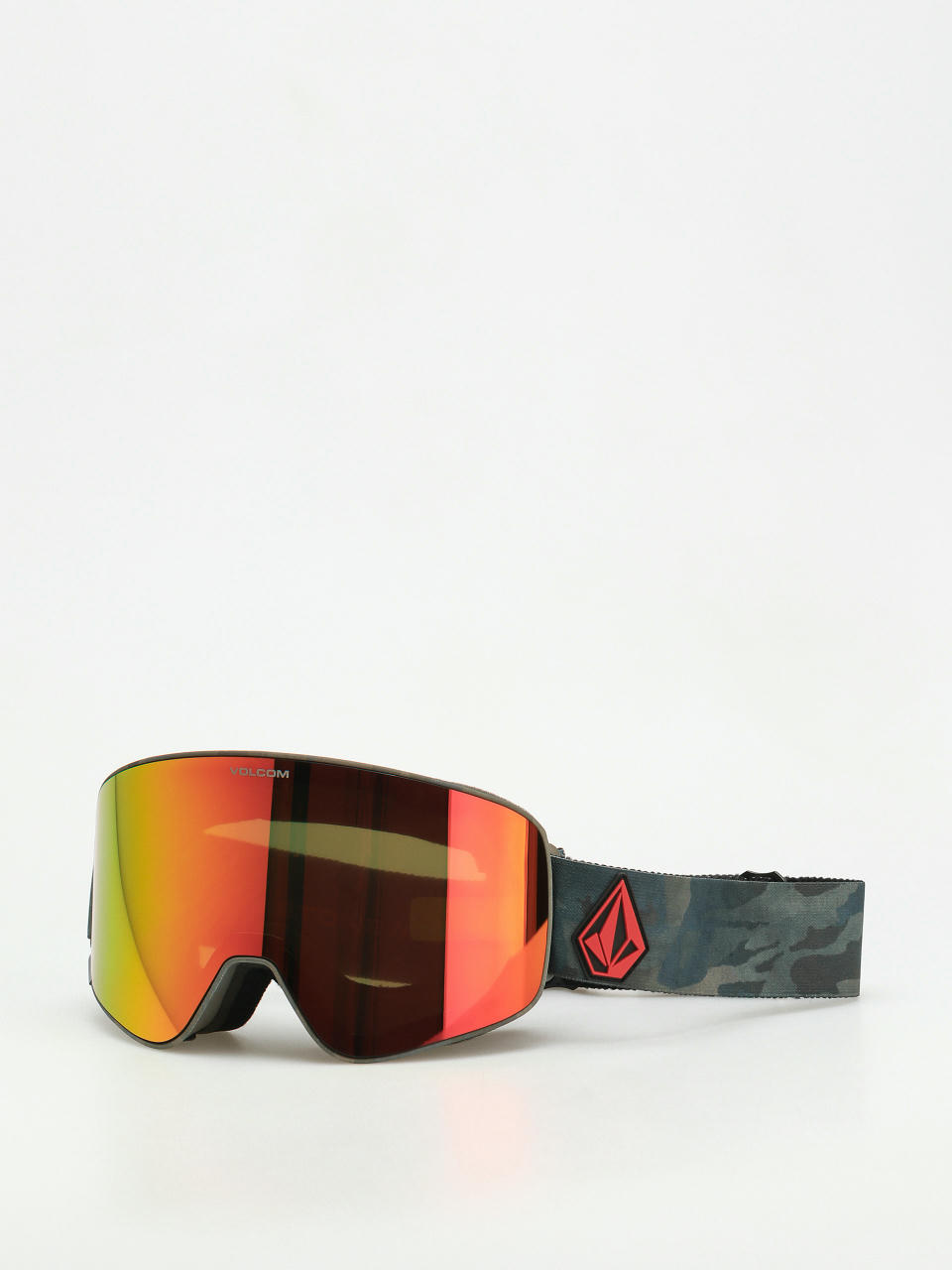 Сноуборд очила Volcom Odyssey (cloudwash camo/red chrome+bl yellow)