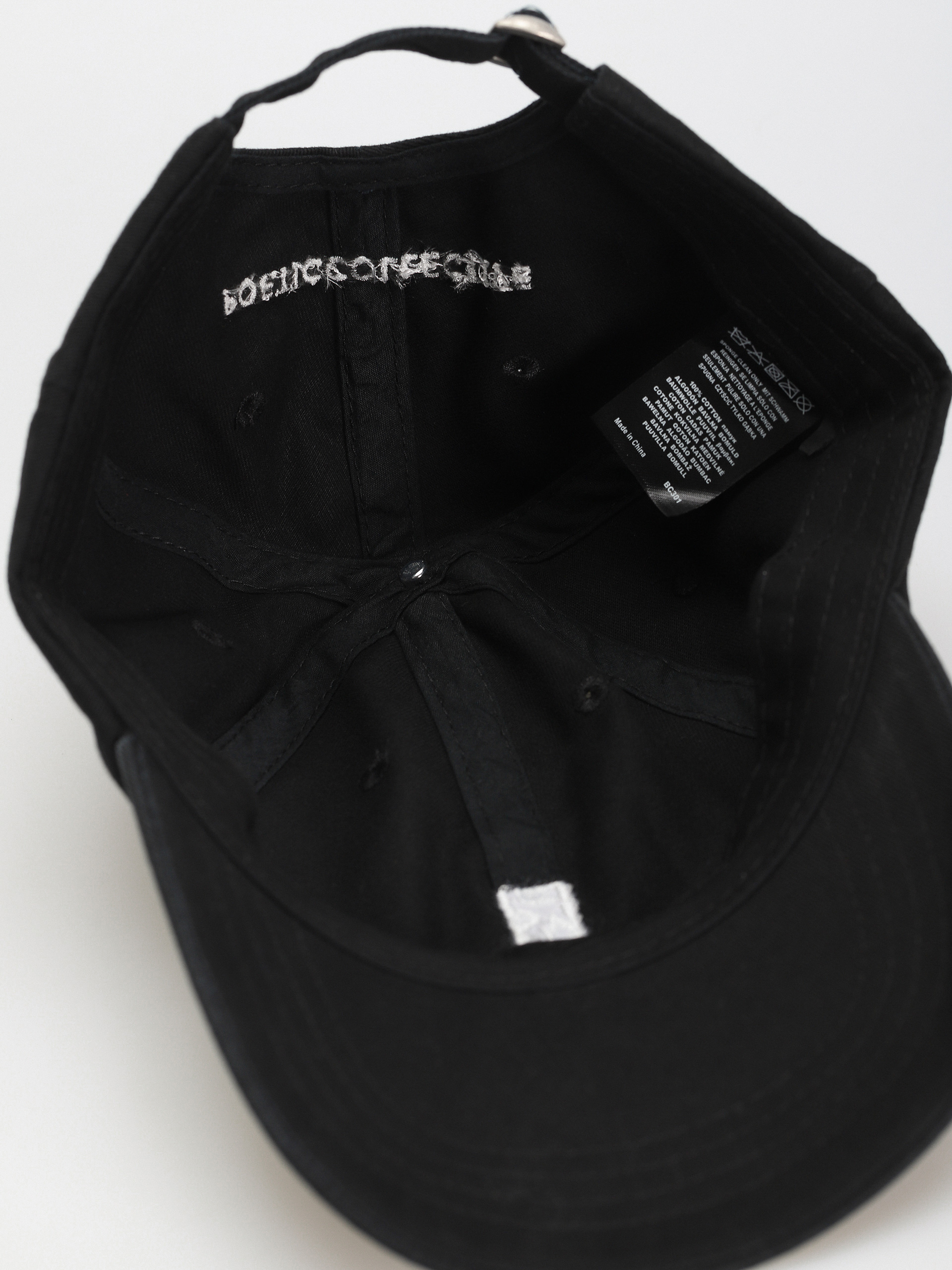 Шапка с козирка Poetic Collective Classic (black/white)