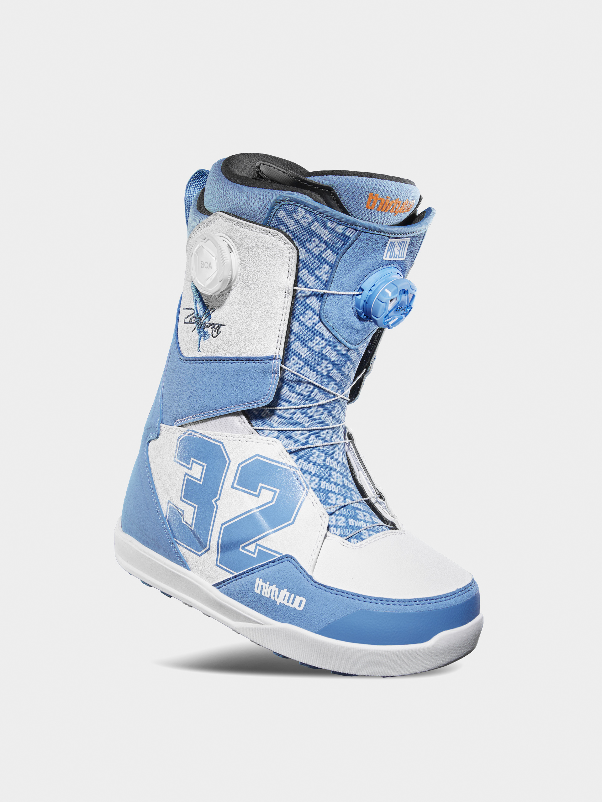 Мъжко Сноуборд обувки ThirtyTwo Lashed Double Boa Powell (blue/white)