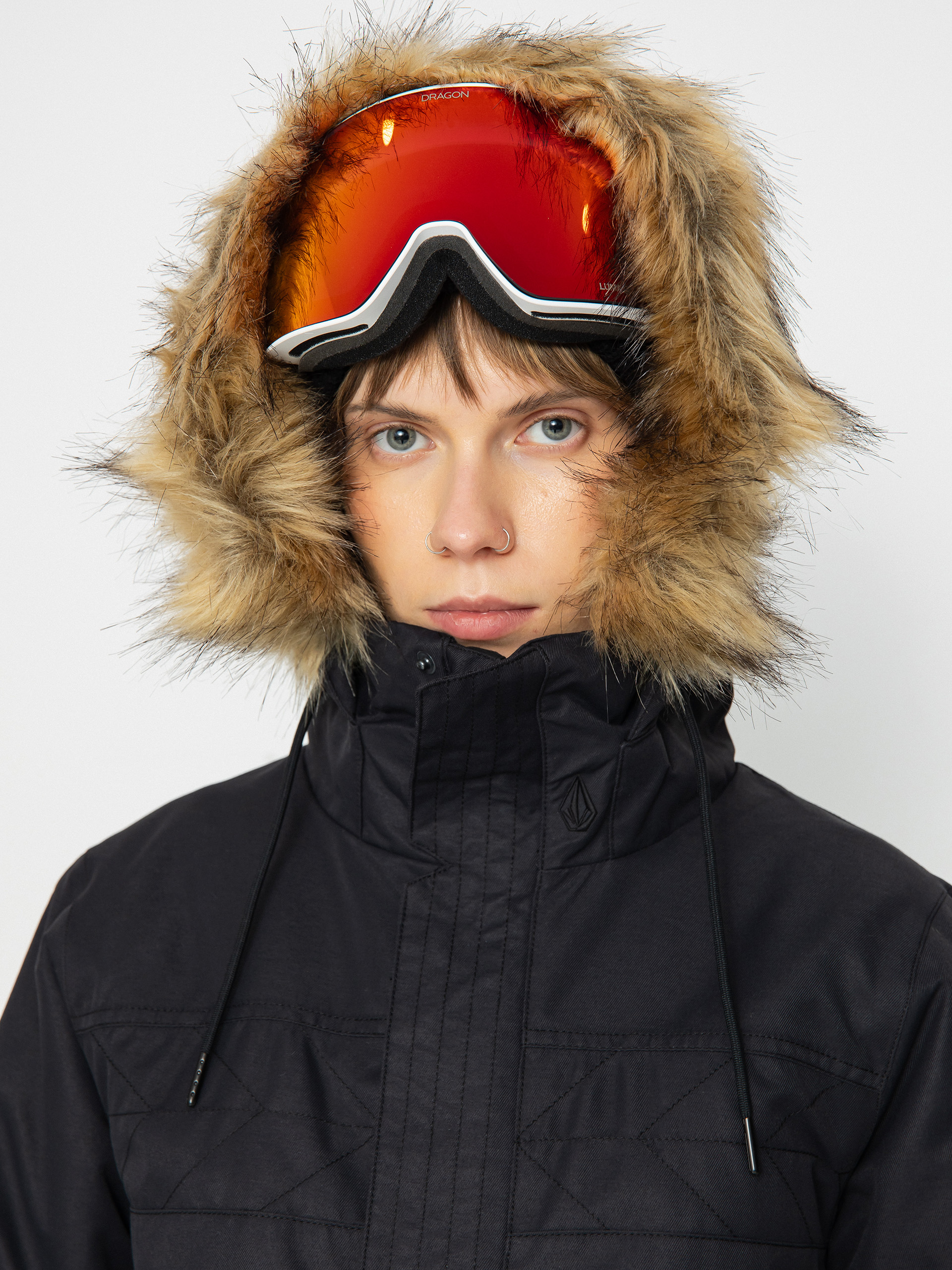 Дамска Сноуборд яке Volcom Fawn Ins (black)