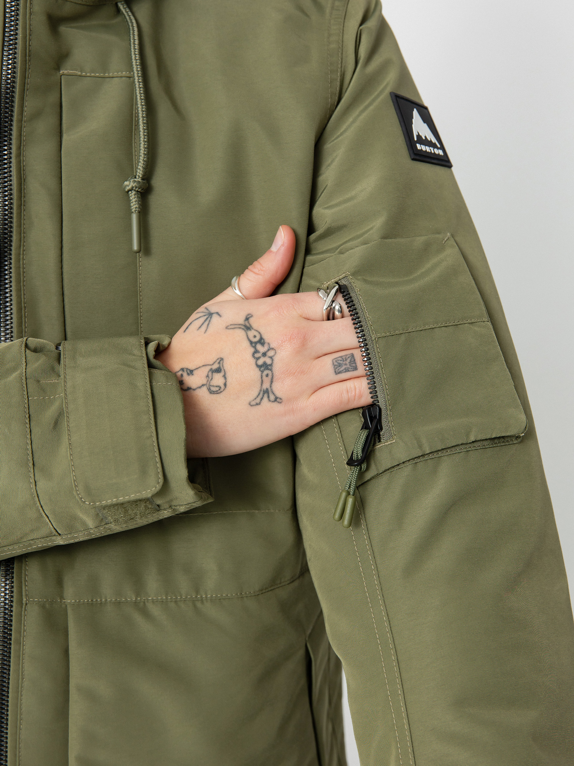 Дамска Сноуборд яке Burton Saxton Parka (forest moss)