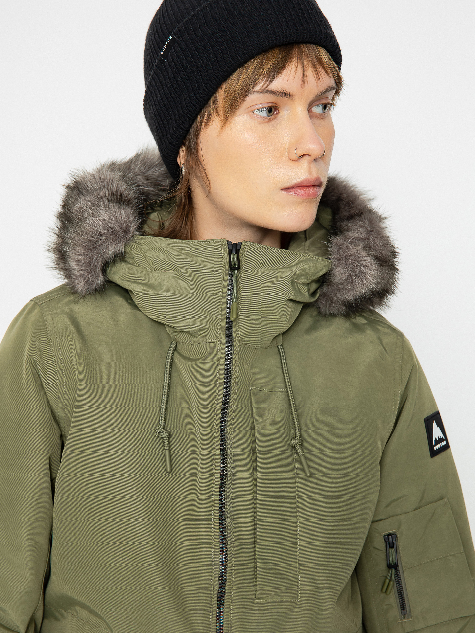 Дамска Сноуборд яке Burton Saxton Parka (forest moss)