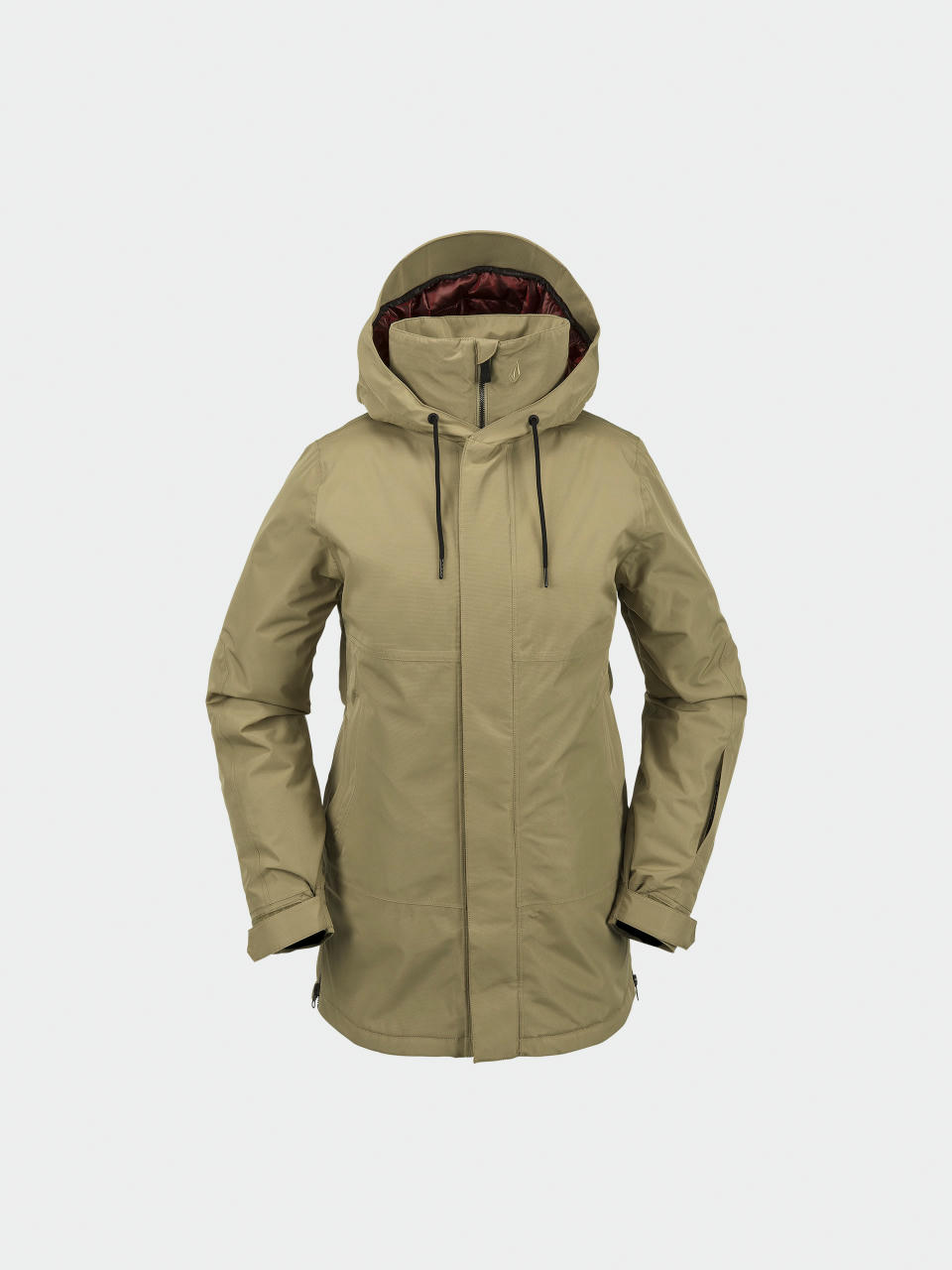 Дамска Сноуборд яке Volcom Paxson 2L Tds Inf Parka (dark khaki)